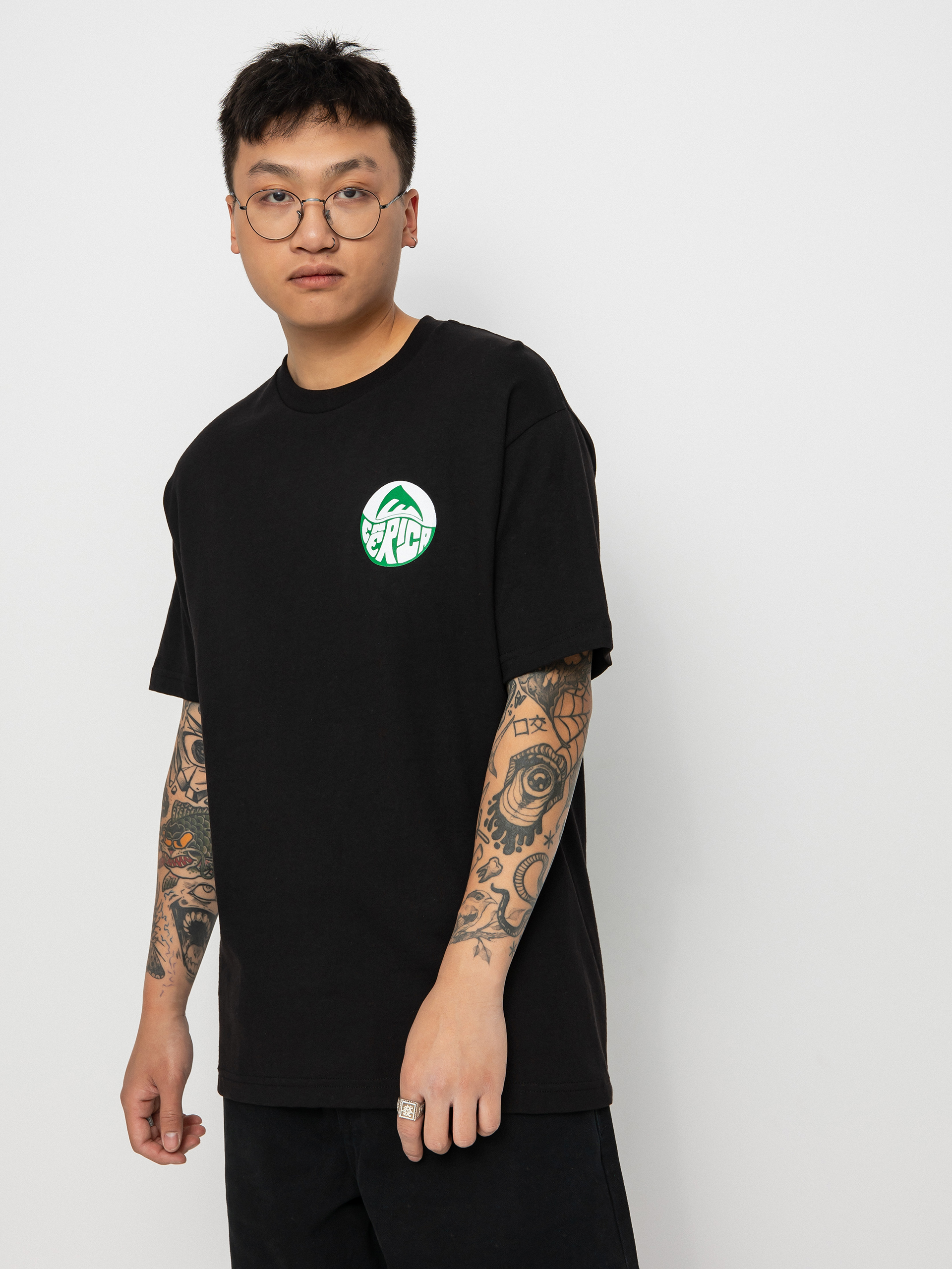 Emerica Twisted póló (black)