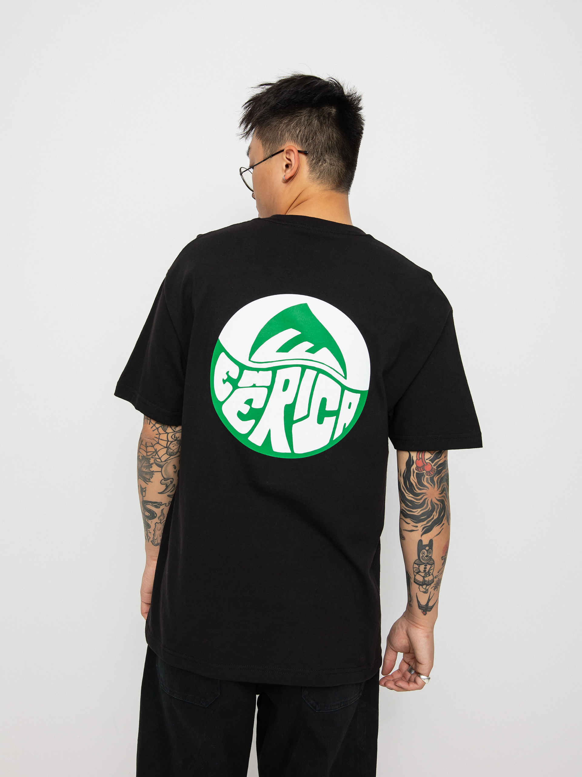 Emerica Twisted póló (black)