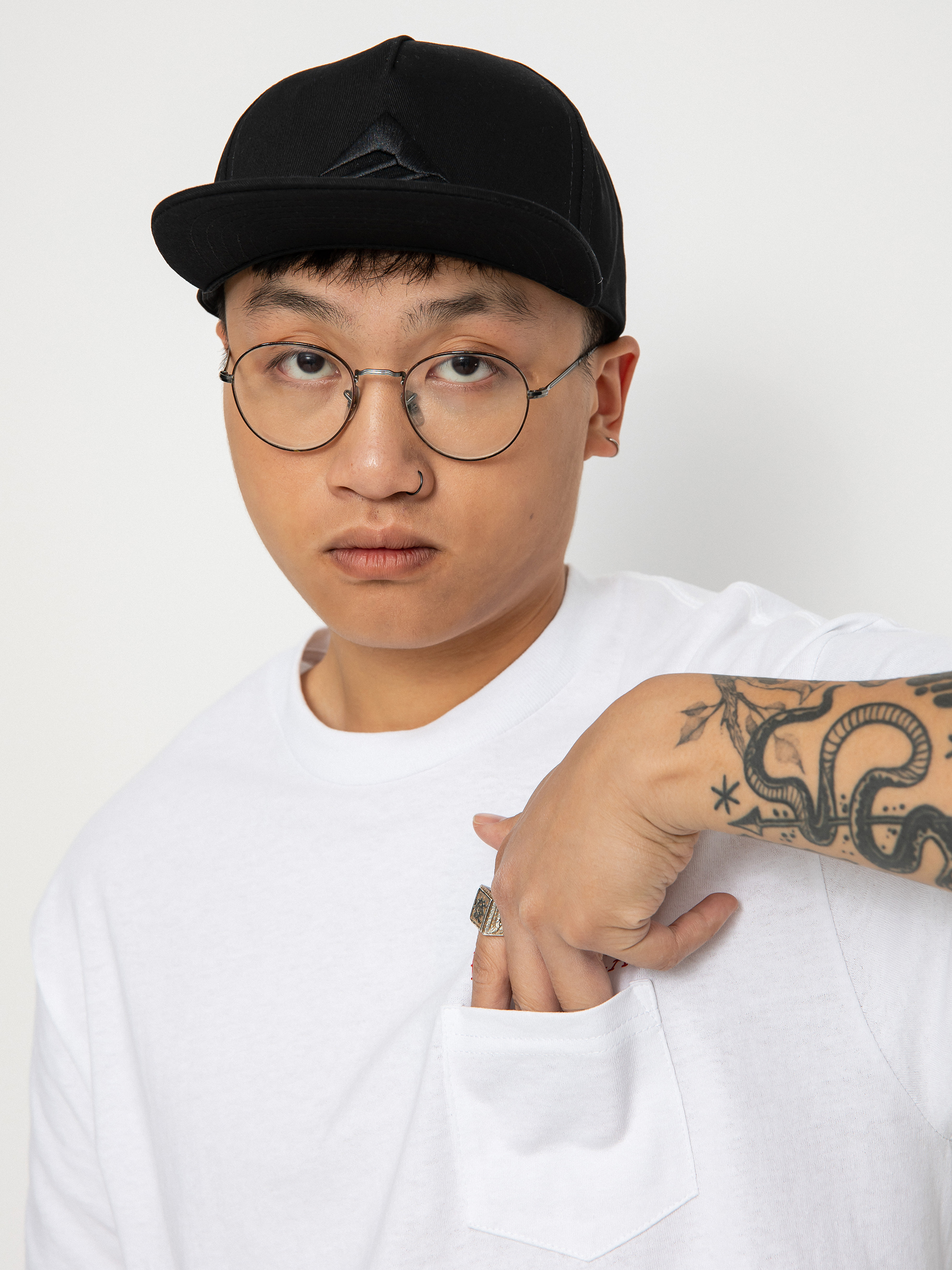 Emerica Love Triangle póló (white)