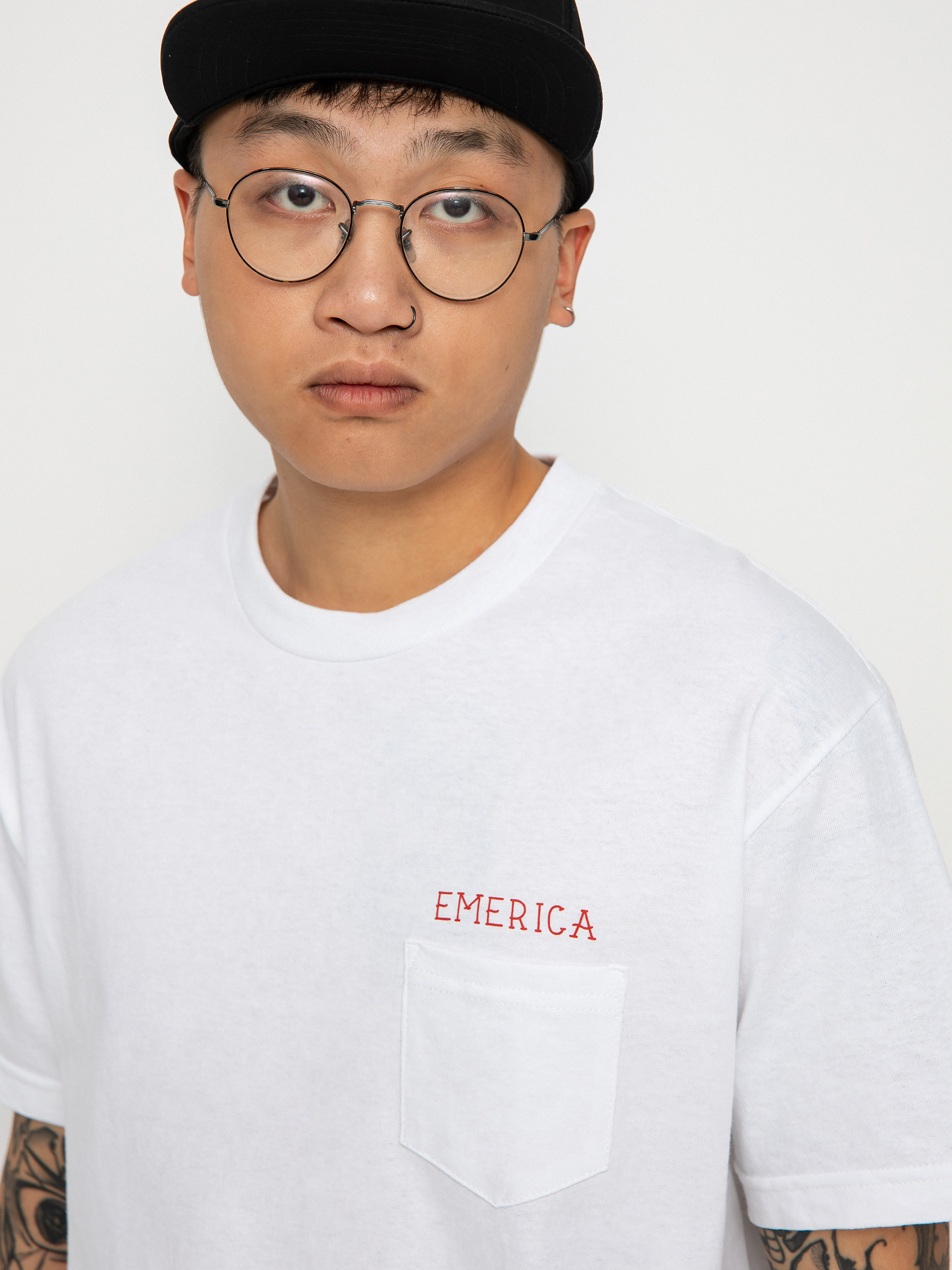 Emerica Love Triangle póló (white)