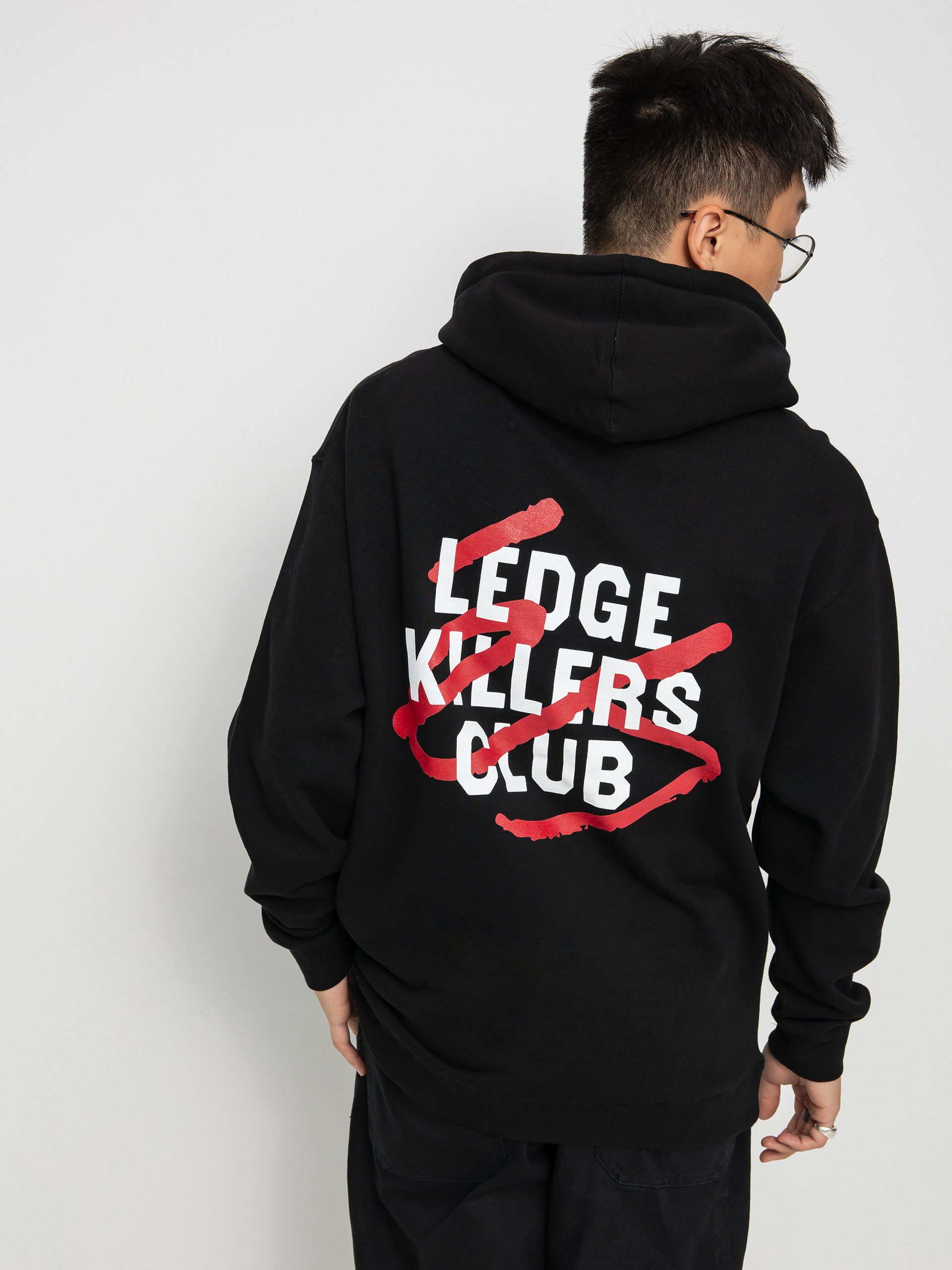 eS Ledge Killers HD Kapucnis pulóver (black)