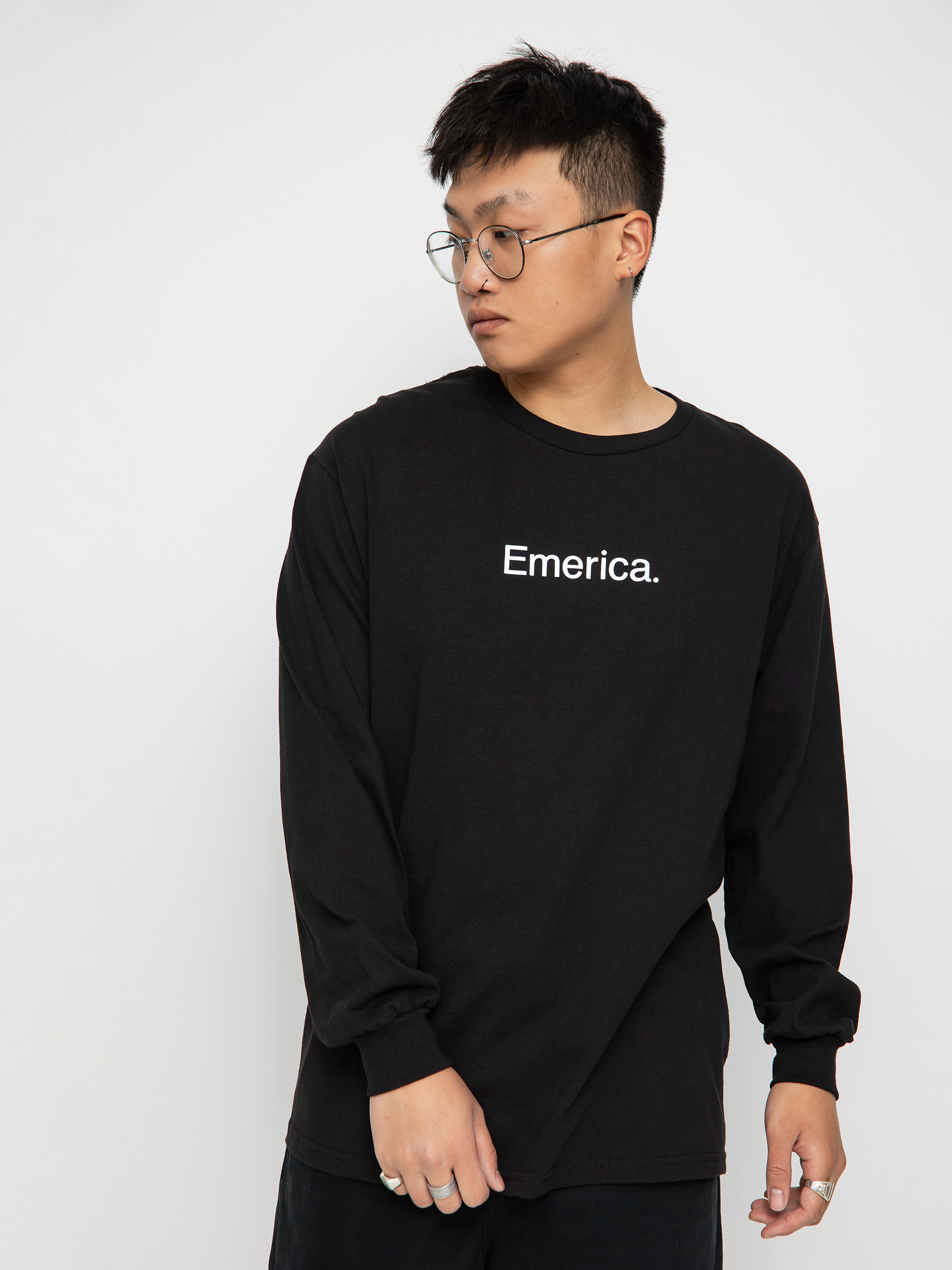 Emerica Eff Corporate Hosszú ujjú felső (black)