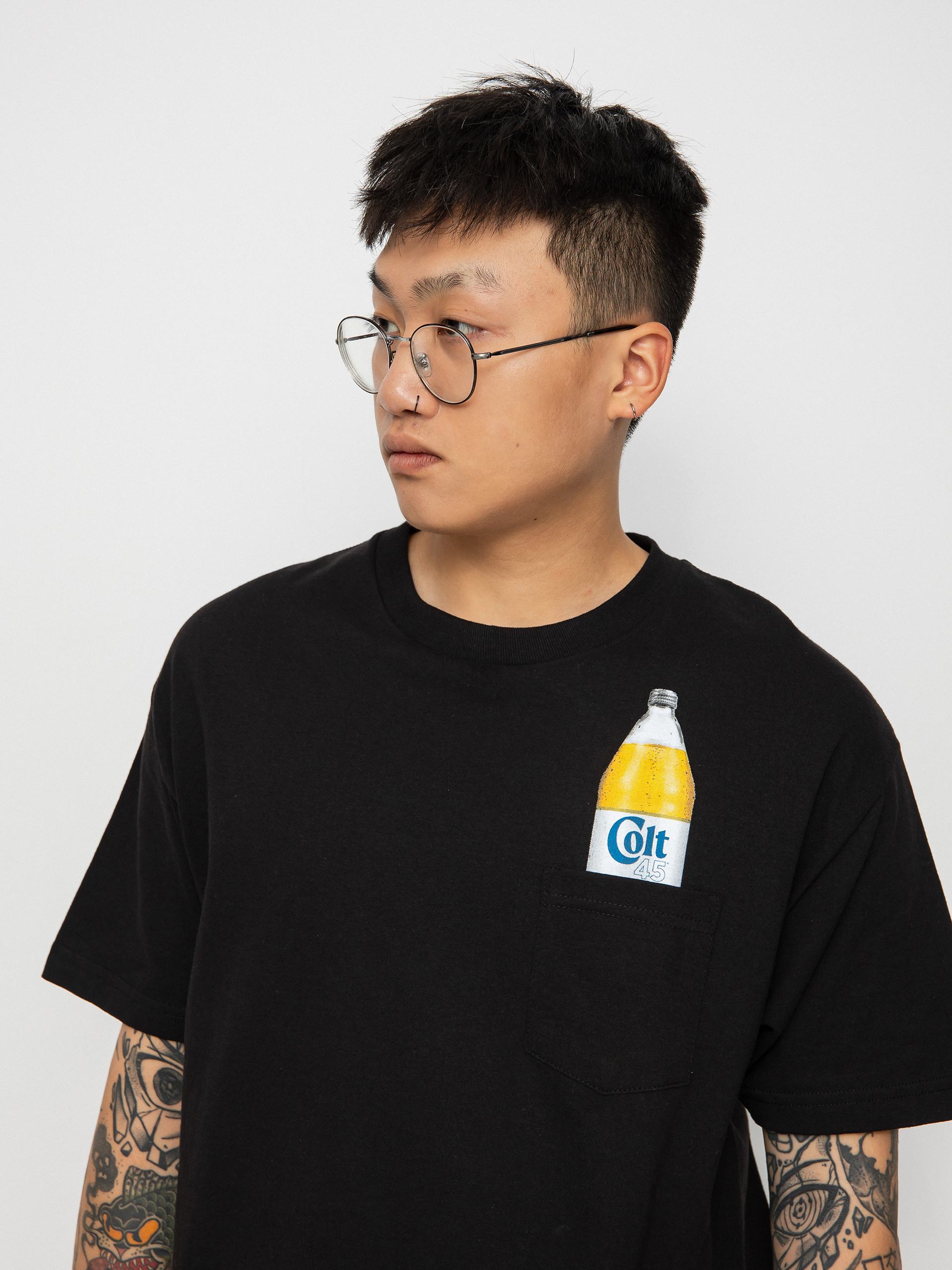 Etnies Colt 45 Pocket póló (black)