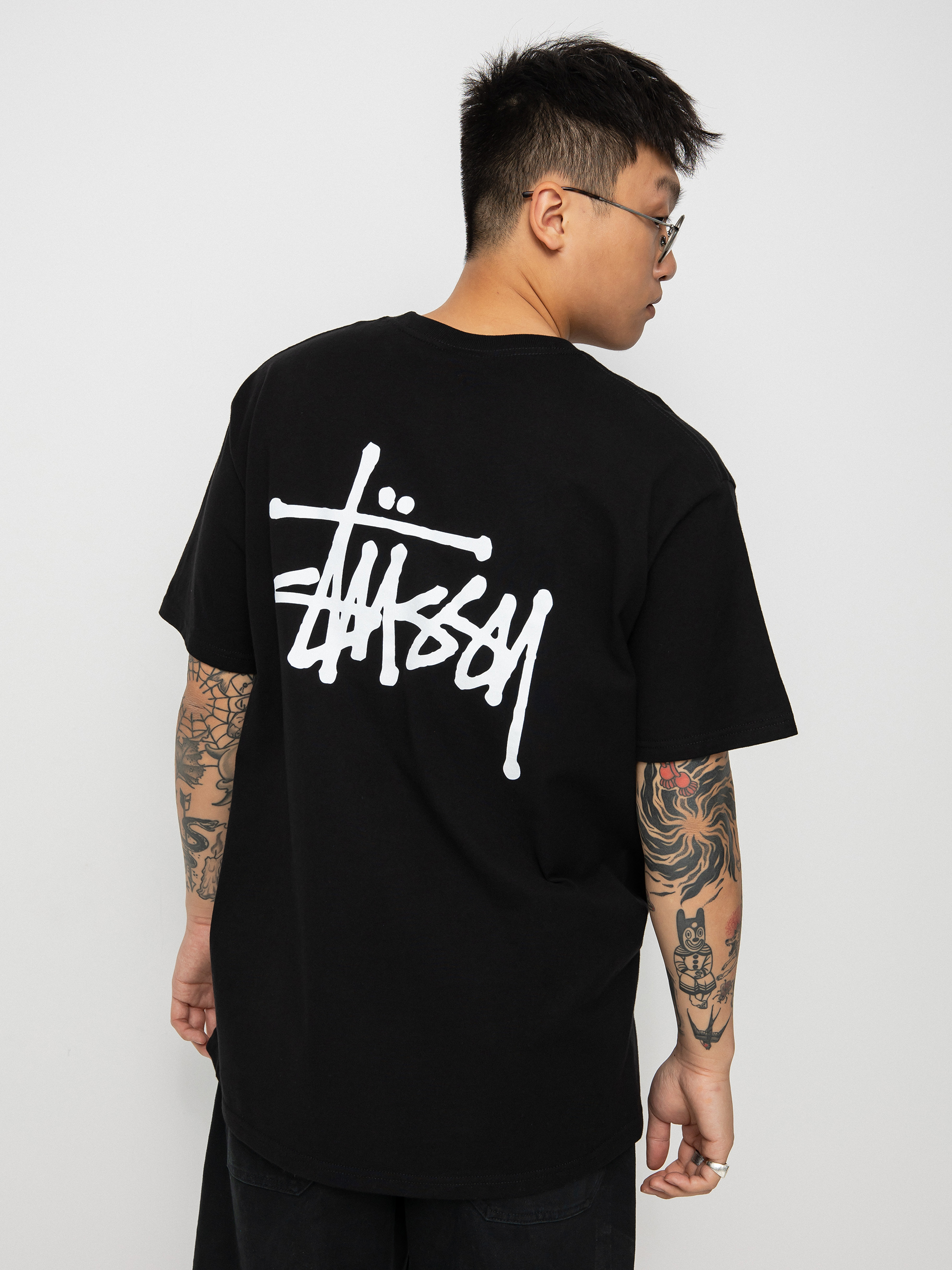 Stussy Basic póló (black)