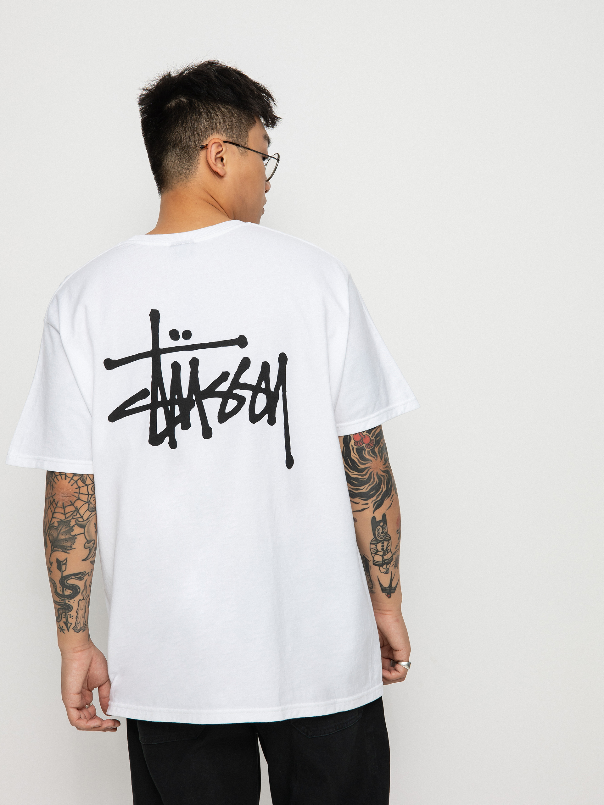 Stussy Basic póló (white)