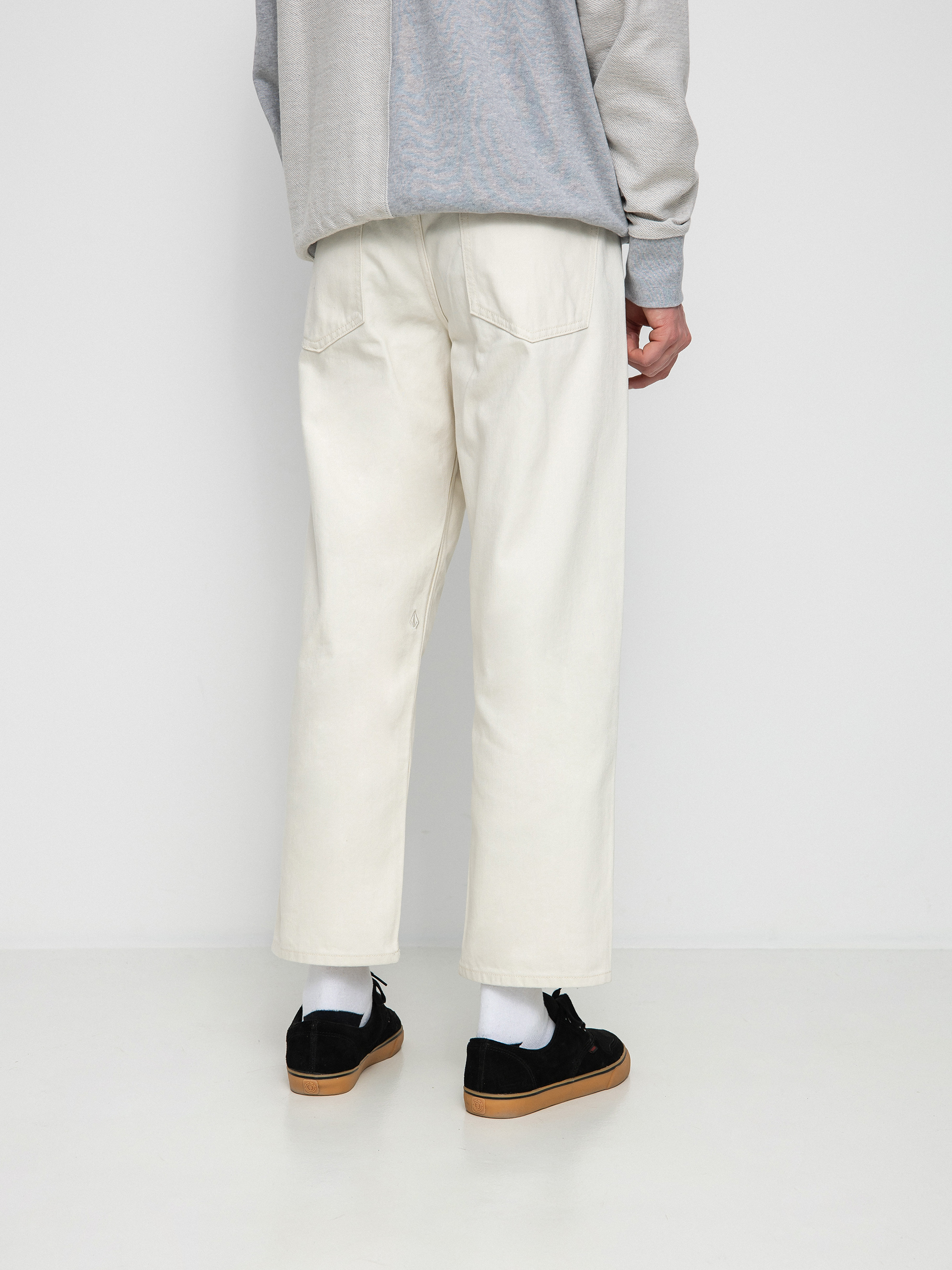 Volcom Modown Tapered Denim Kisnadrág (whitecap grey)