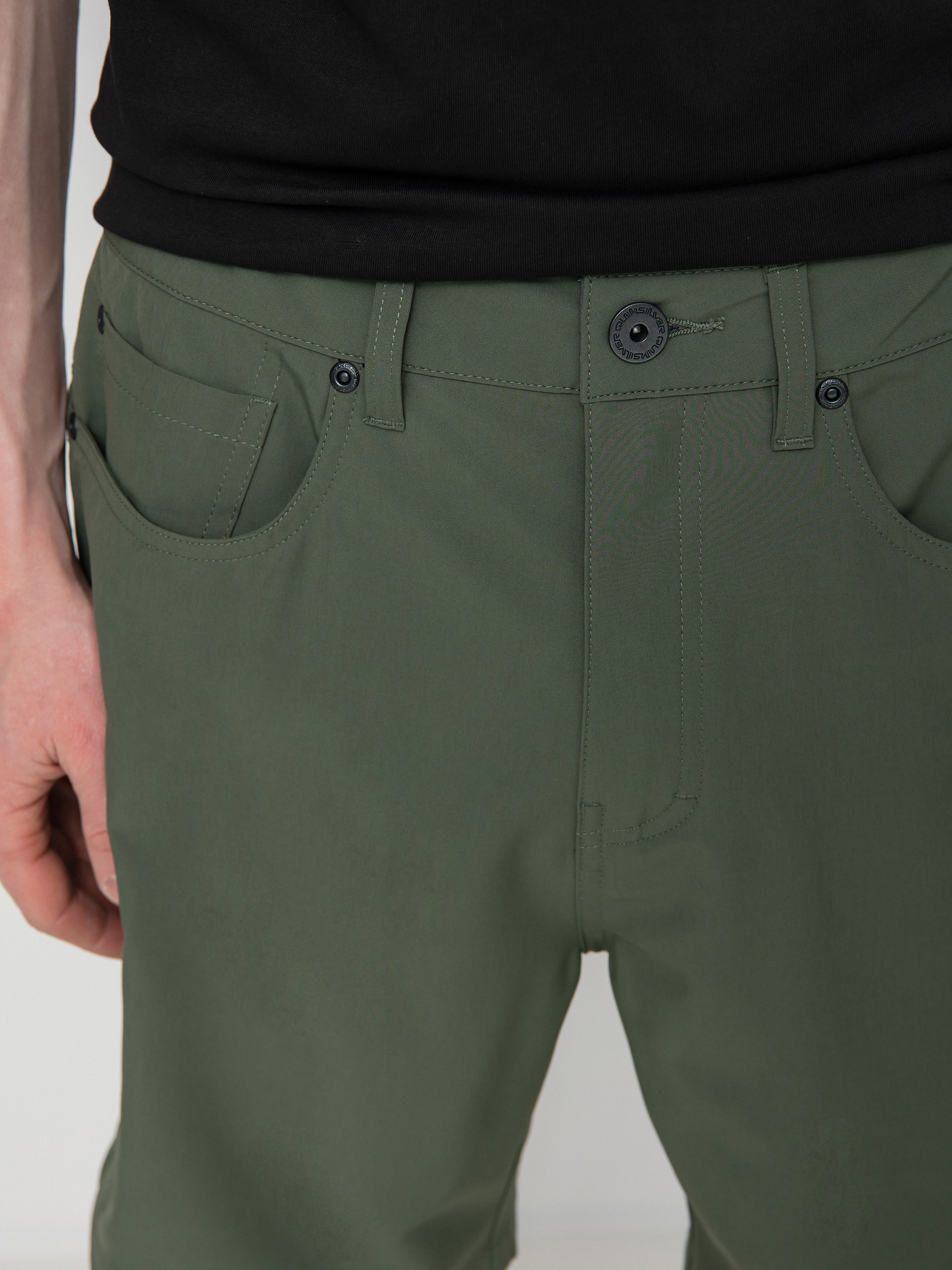 Quiksilver Nelson Drytwill Amphibian 18 Rövidnadrág (thyme)