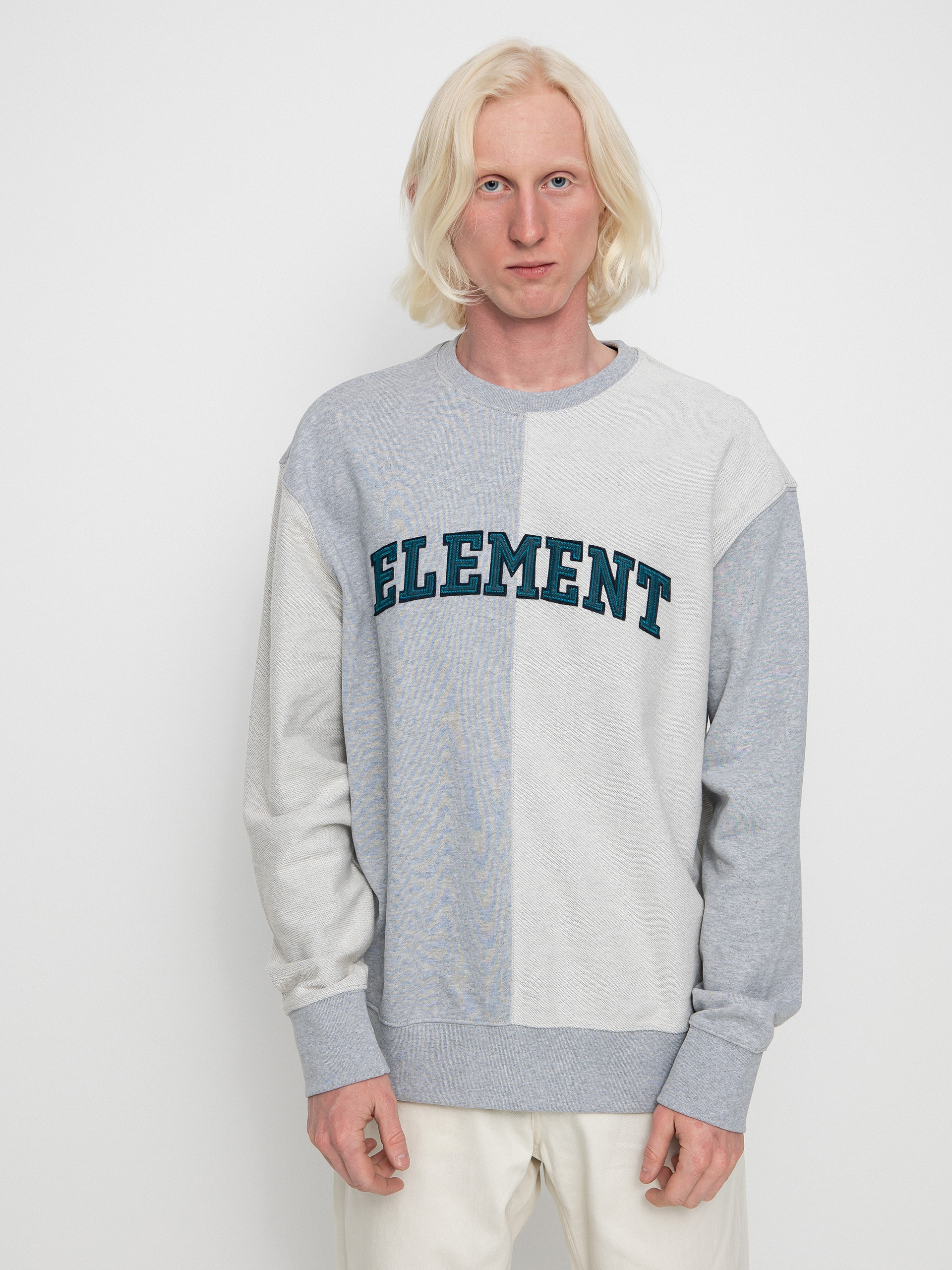 Element Crossfield Reverse Pulóver (grey heather)