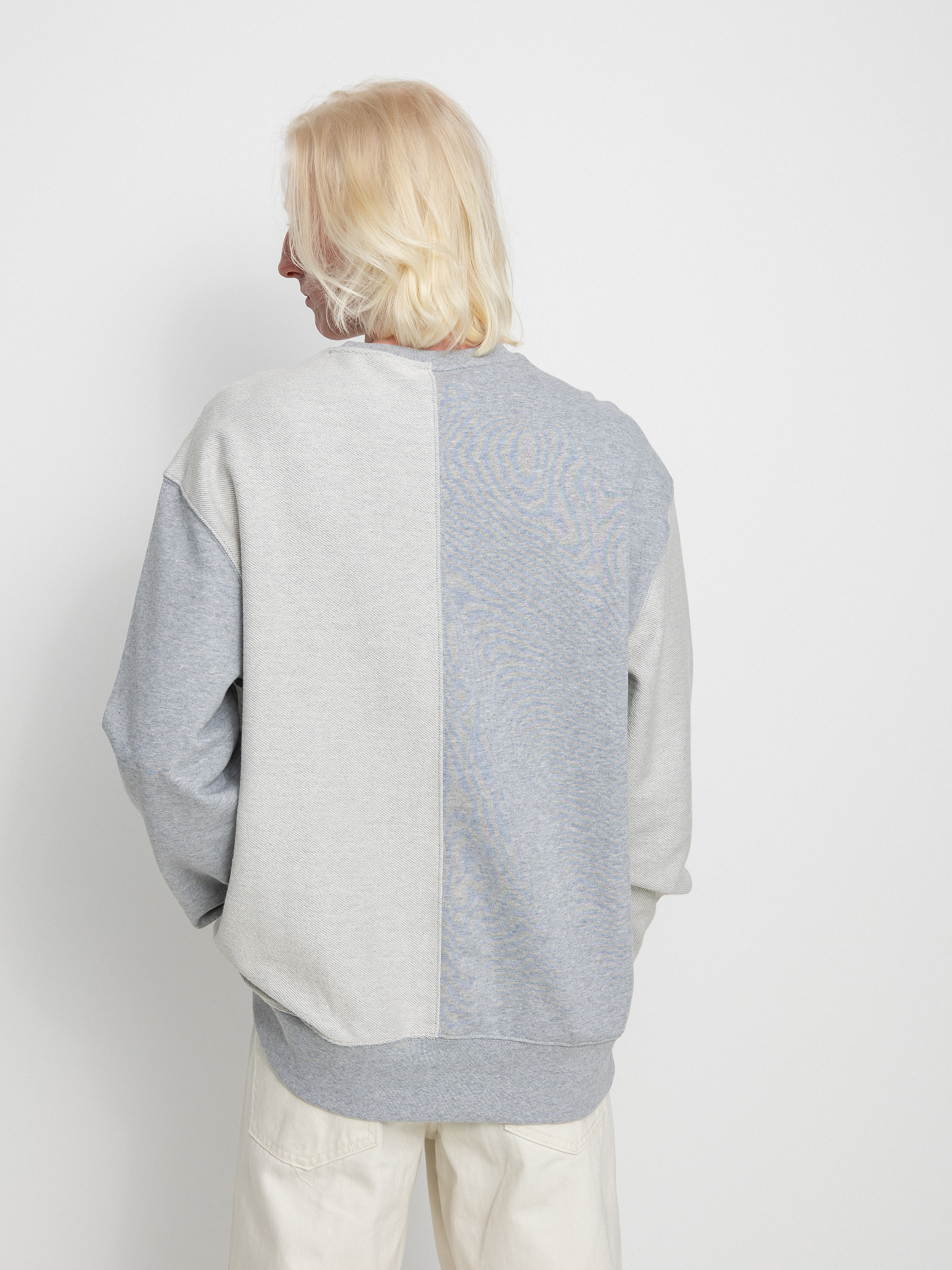 Element Crossfield Reverse Pulóver (grey heather)