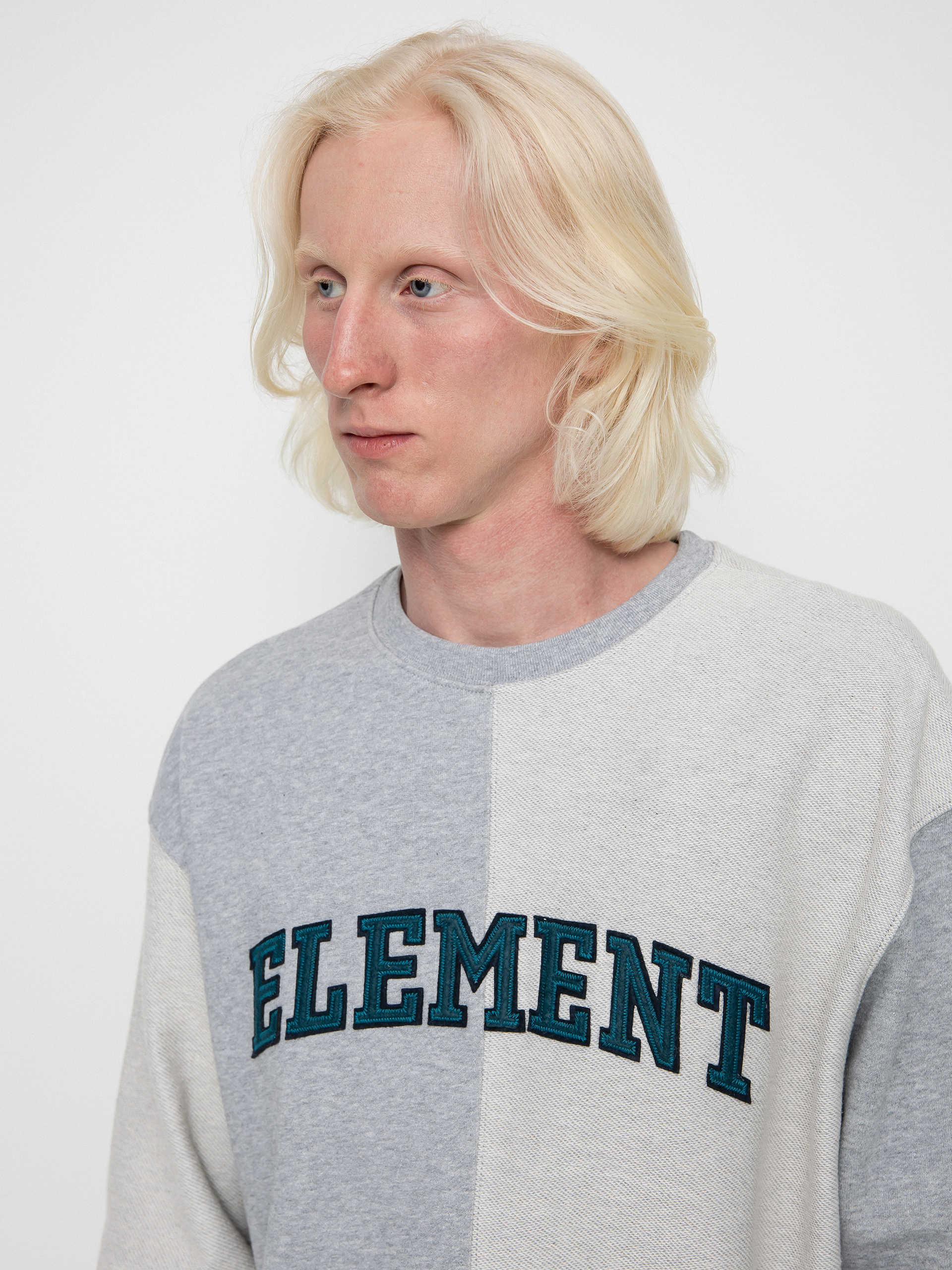 Element Crossfield Reverse Pulóver (grey heather)