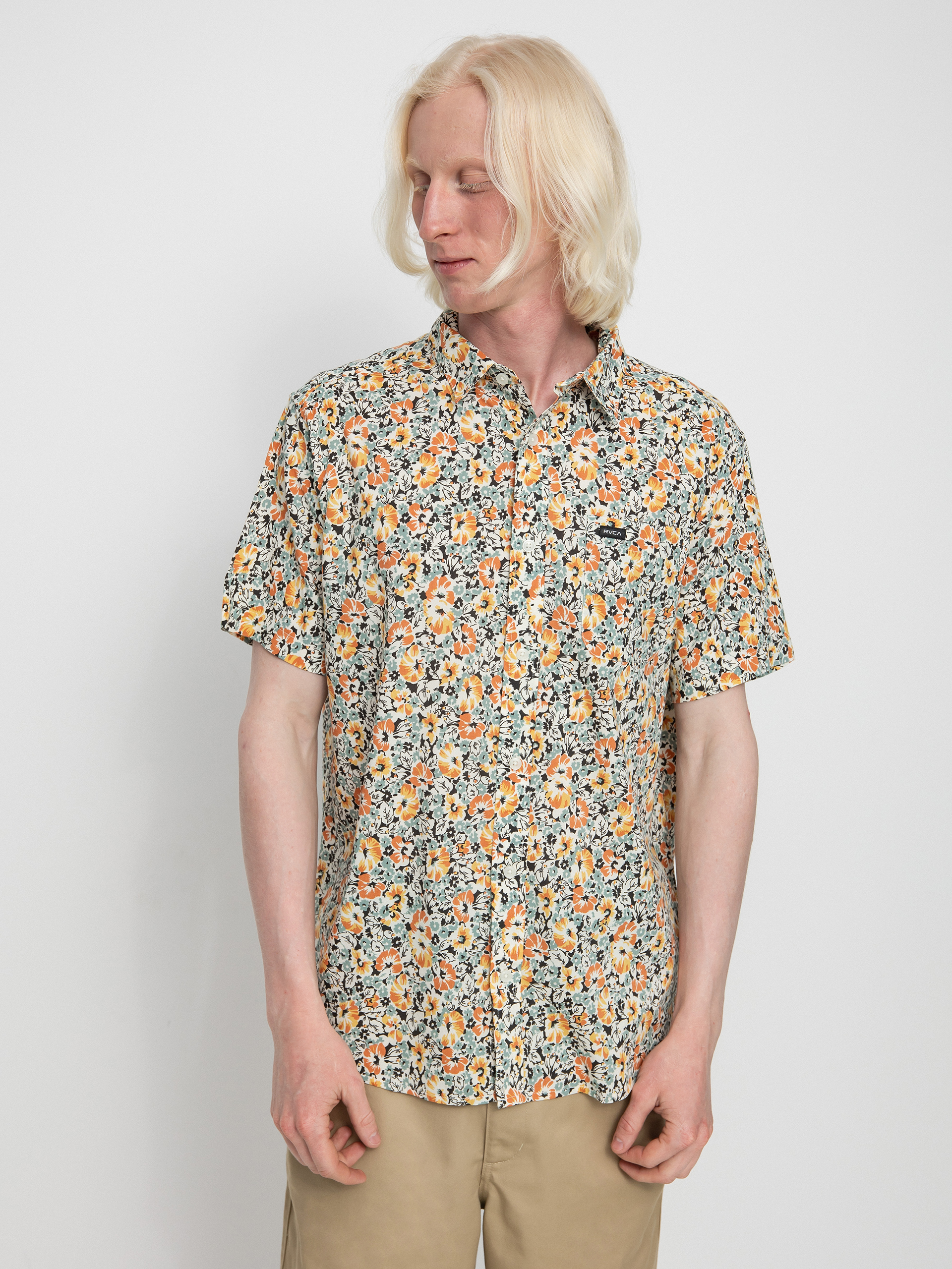 RVCA Lewis Floral Ing (antique white)