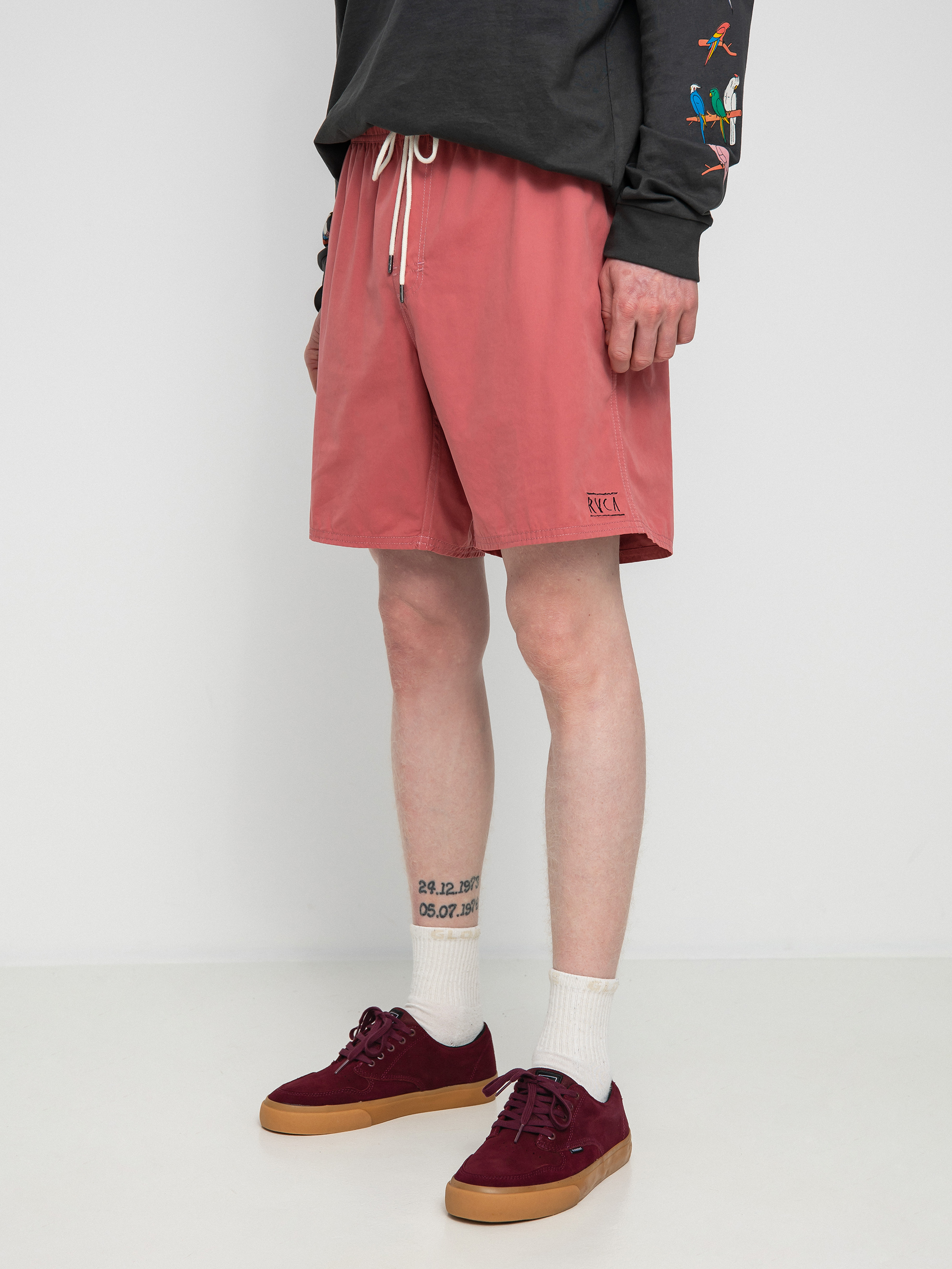 RVCA Opposites Elastic 2 Boardshort (dusty pink)