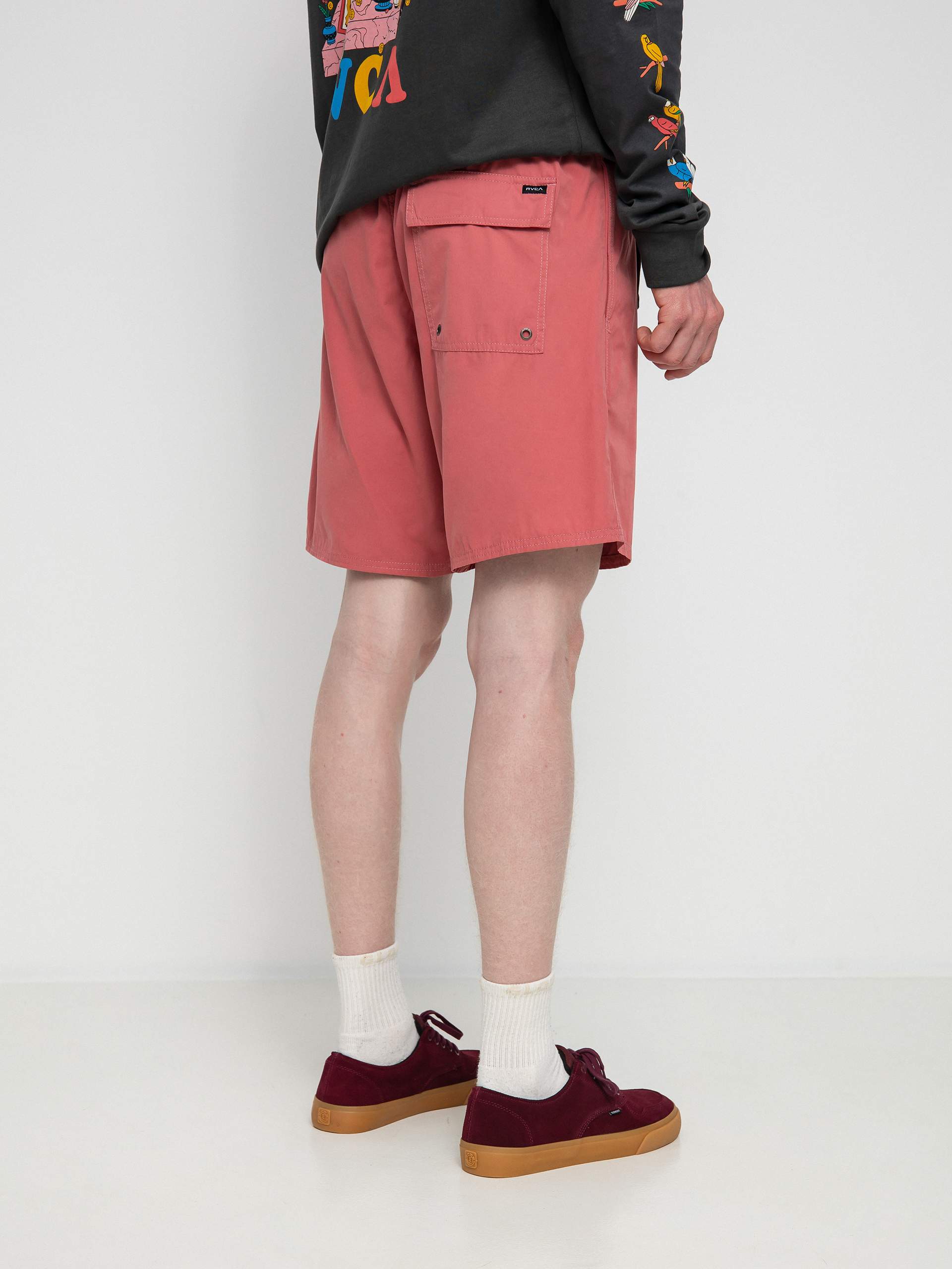 RVCA Opposites Elastic 2 Boardshort (dusty pink)