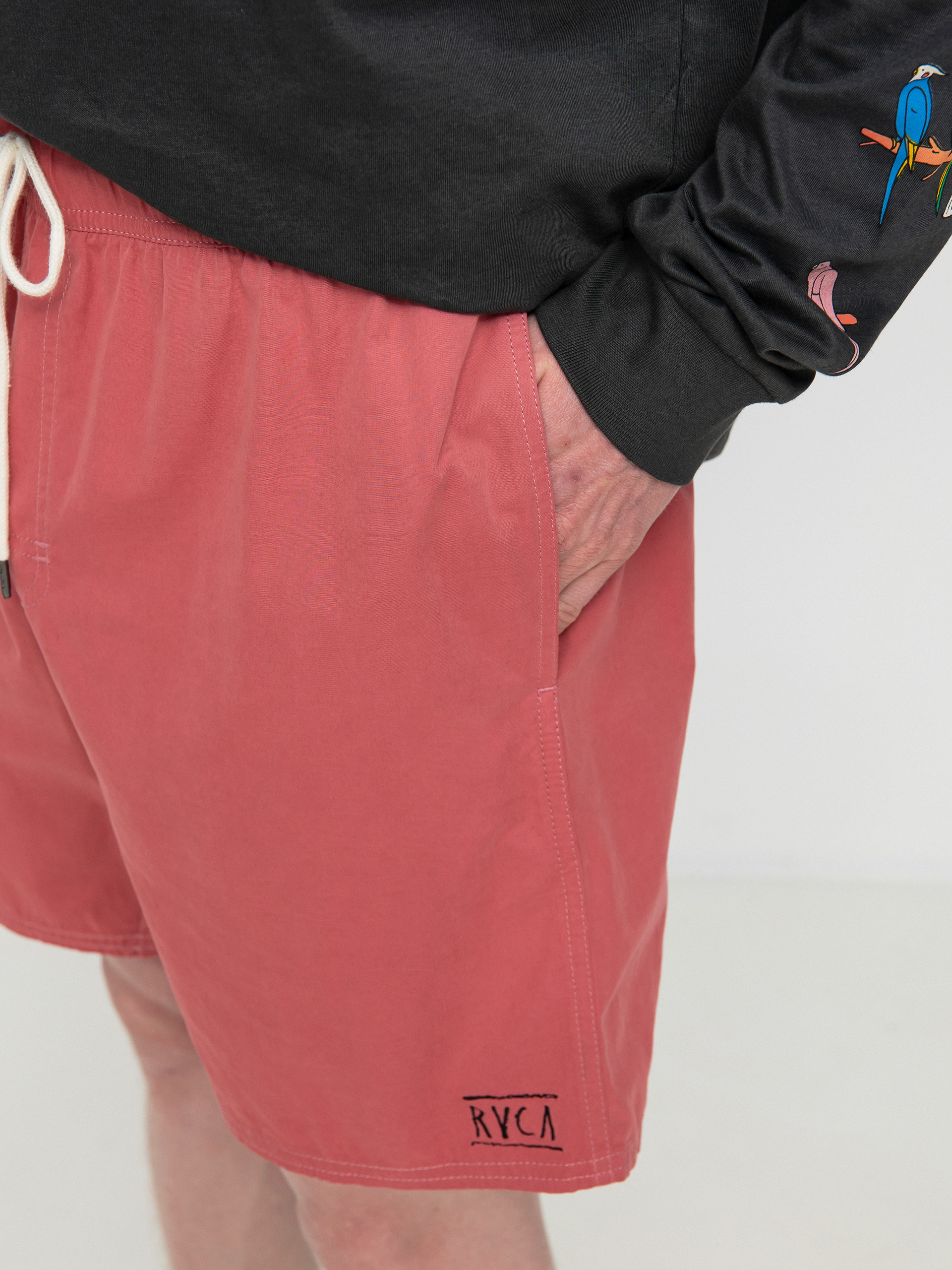 RVCA Opposites Elastic 2 Boardshort (dusty pink)