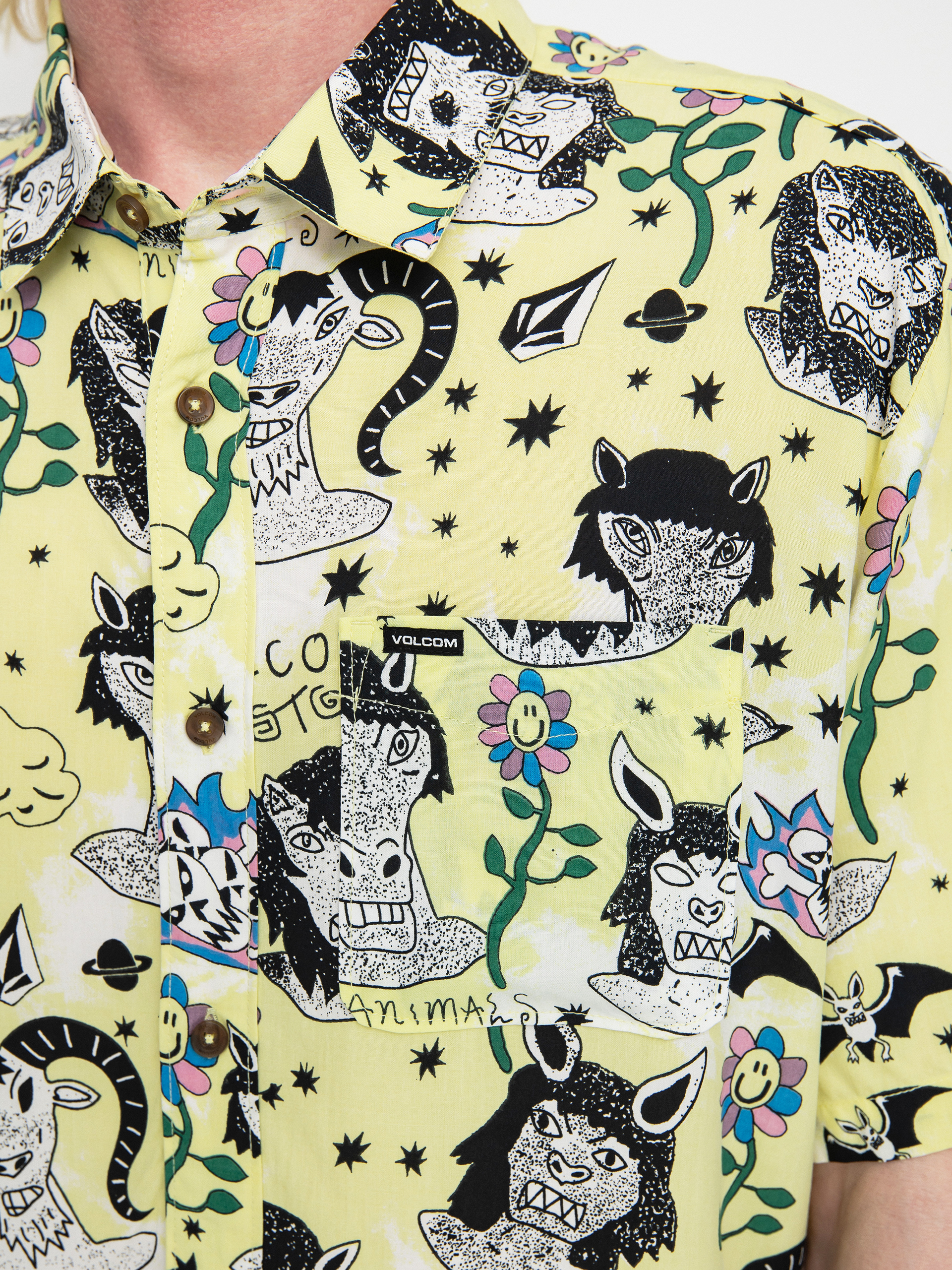 Volcom Surf Vitals Ozzy Woven Ing (glimmer yellow)