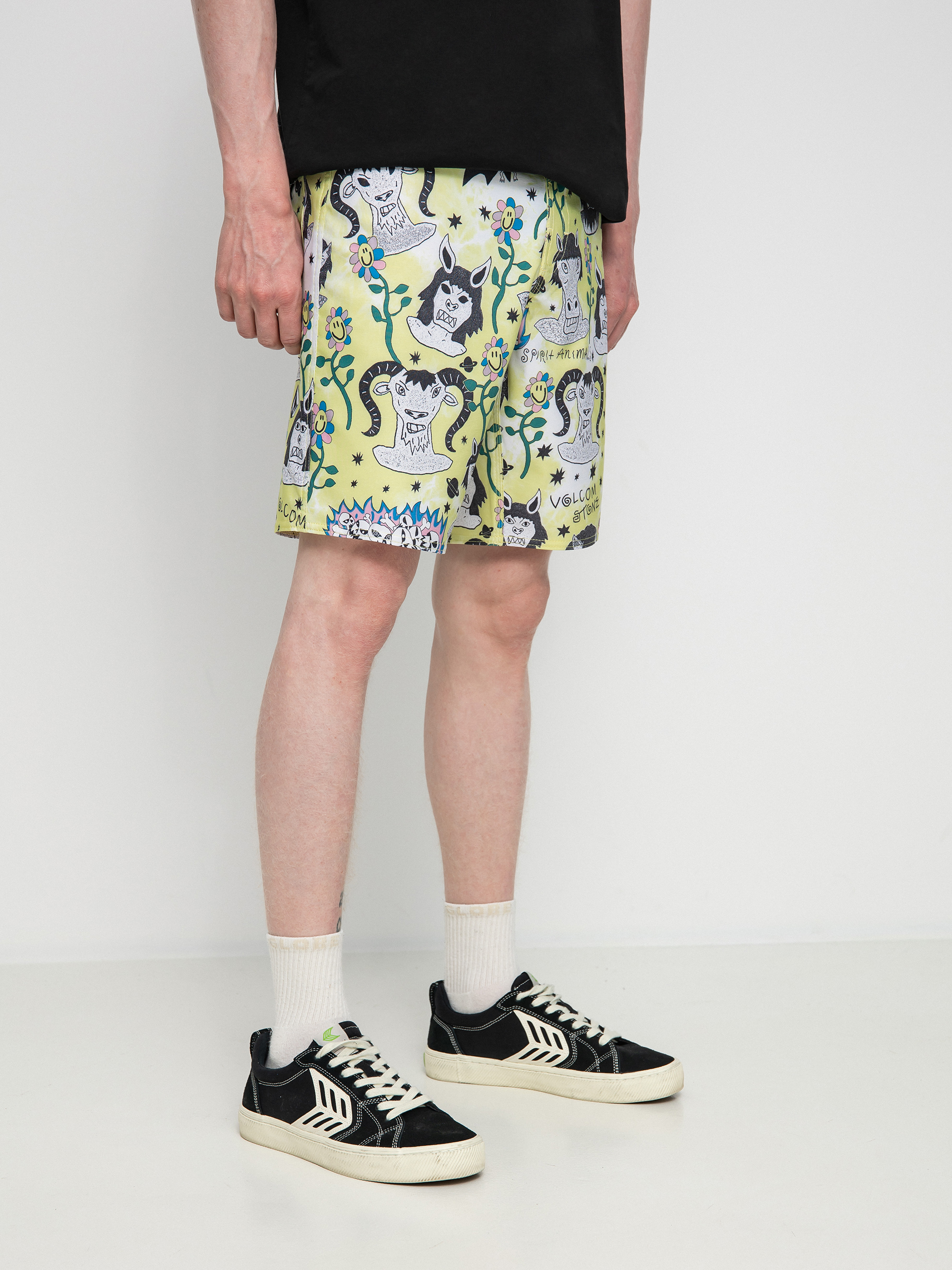 Volcom Surf Vitals Ozzy Stoney 19 Boardshort (glimmer yellow)