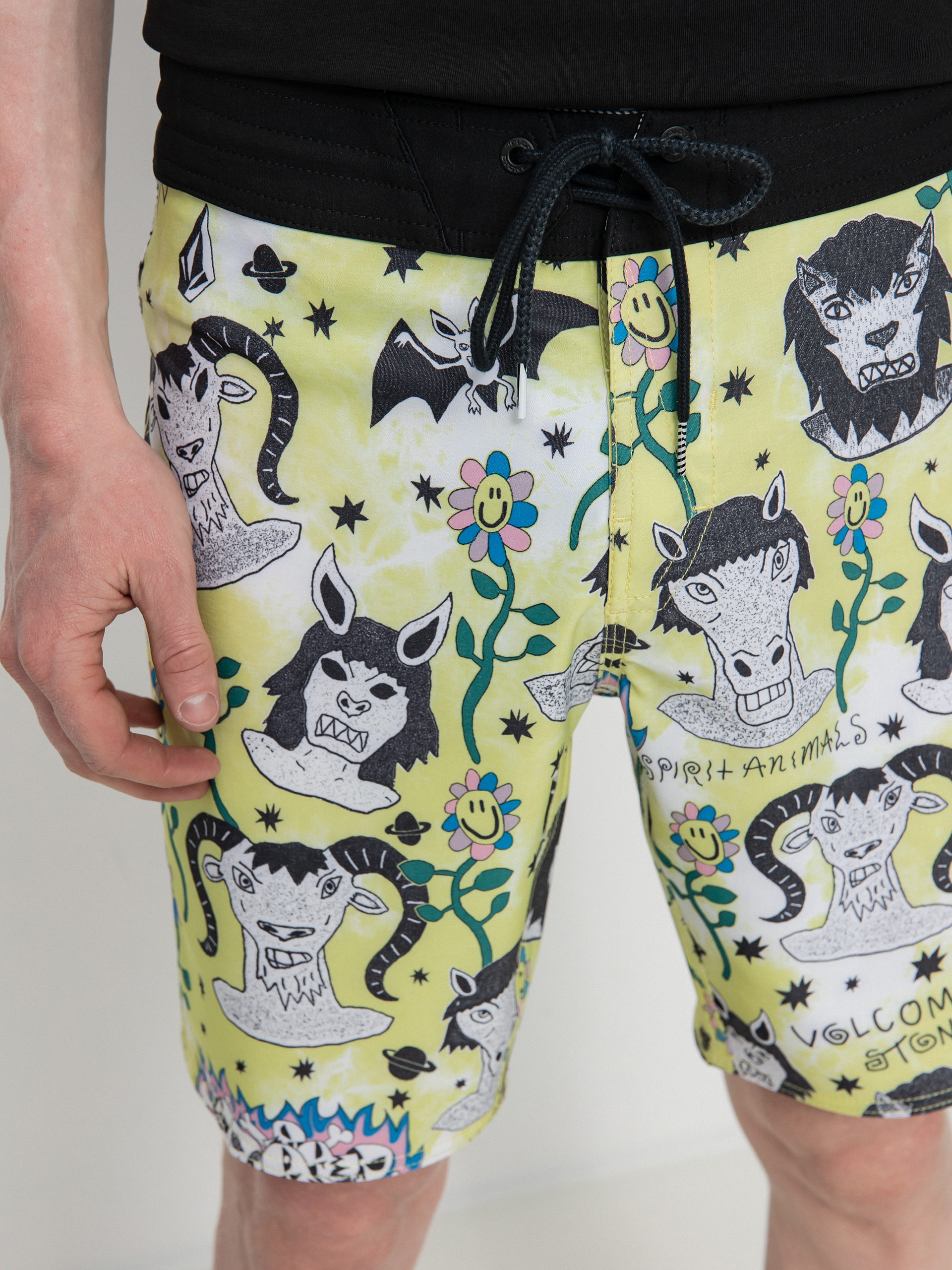 Volcom Surf Vitals Ozzy Stoney 19 Boardshort (glimmer yellow)