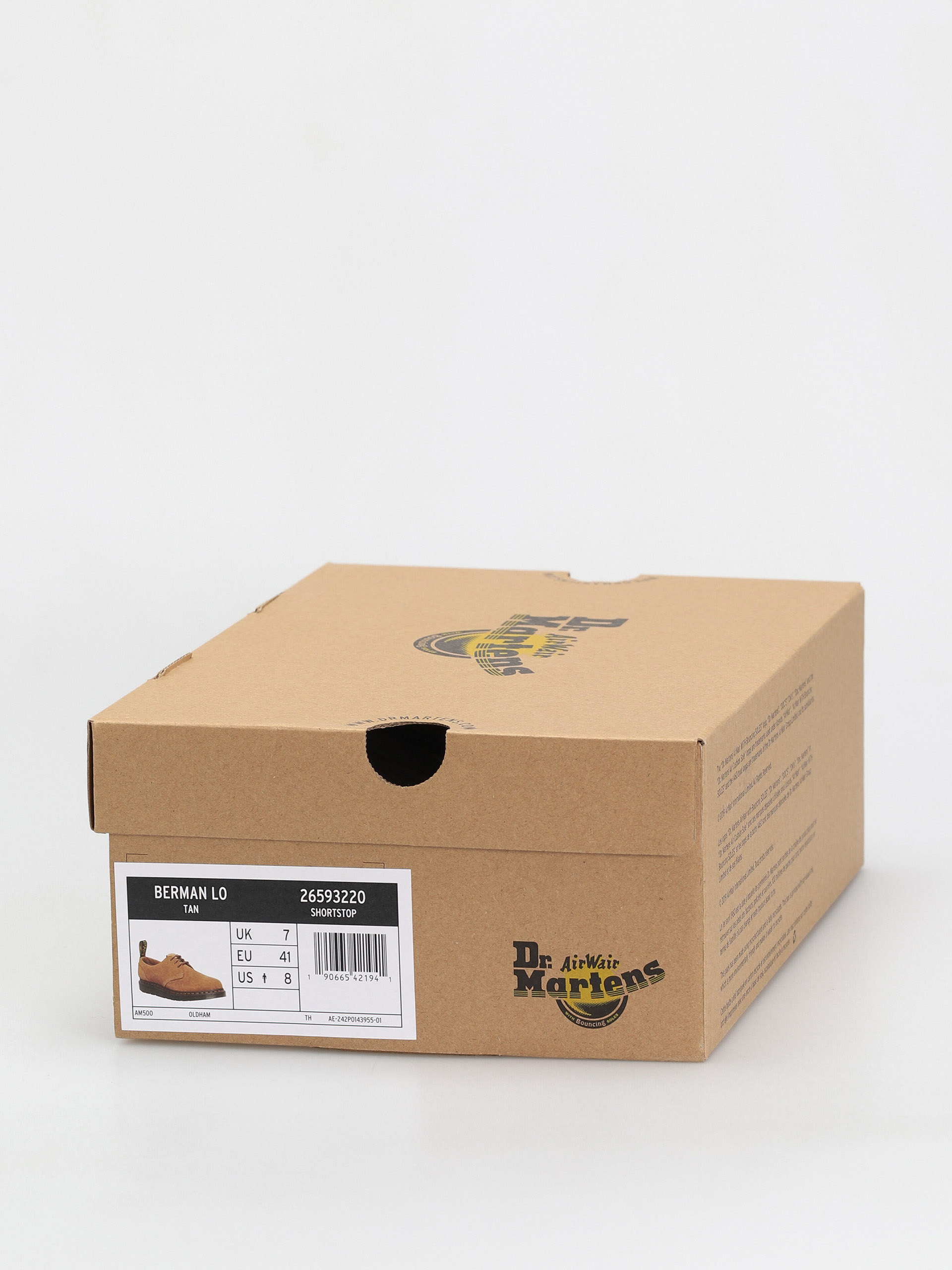Dr. Martens Berman Lo Cipők (tan shortstop)