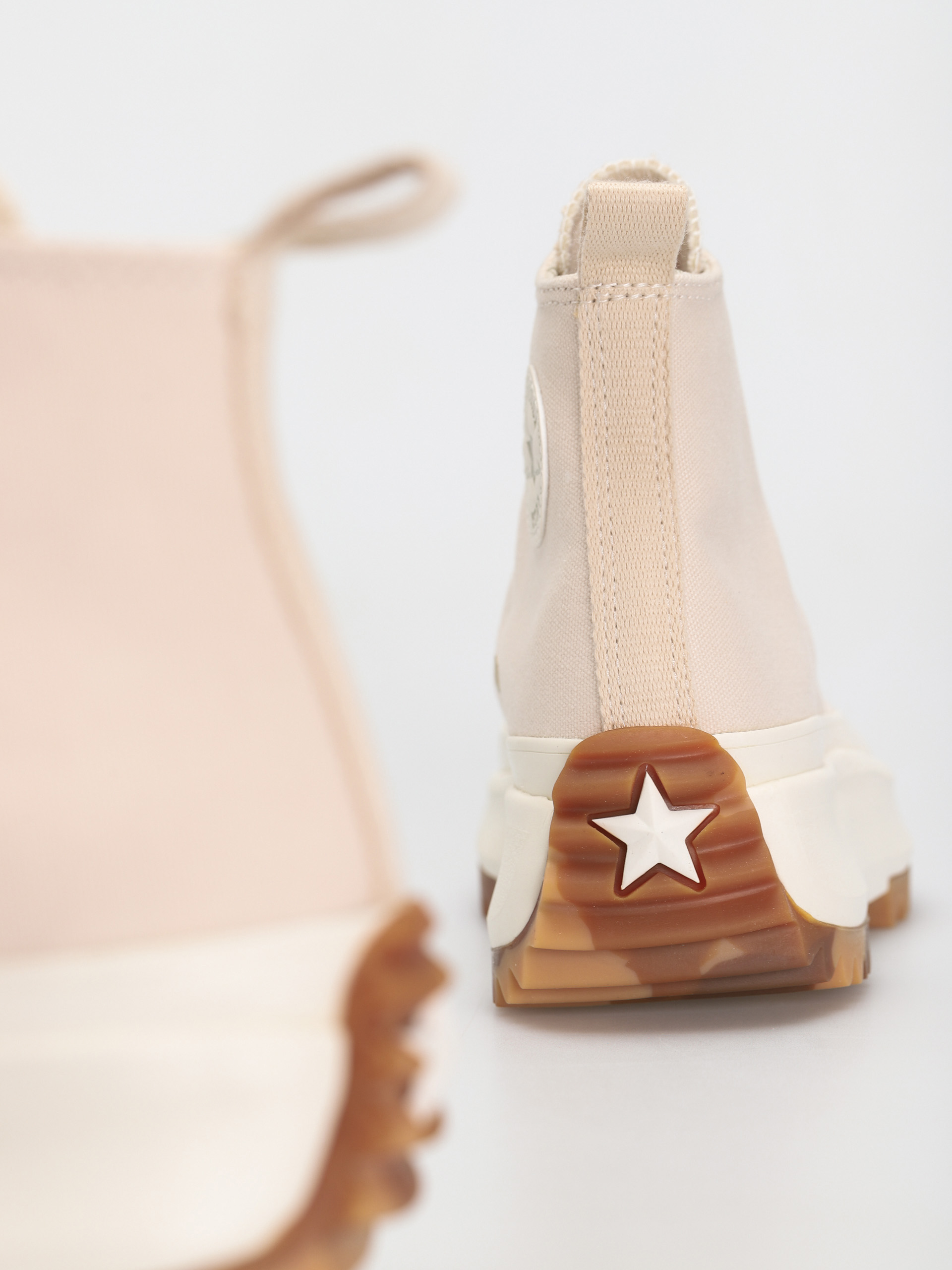 Converse Run Star Hike Hi Cipők (natural ivory/egret/gum)