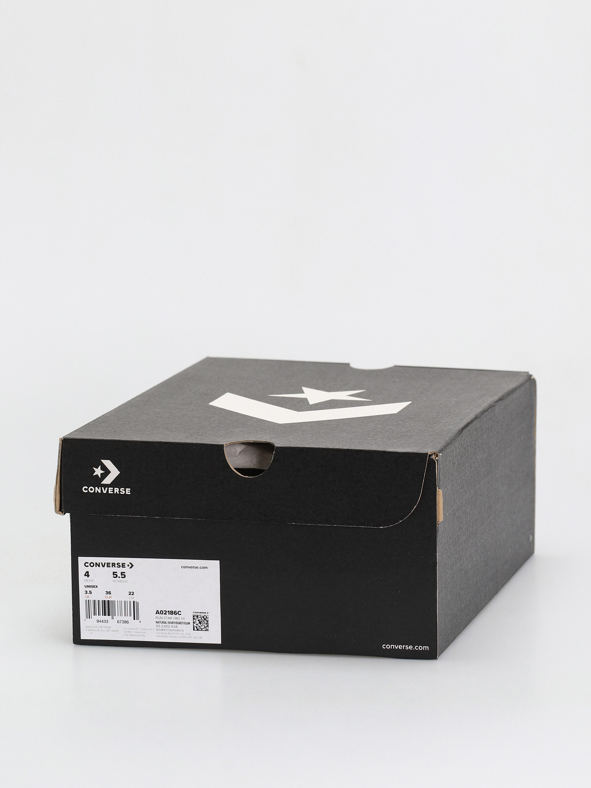 Converse Run Star Hike Hi Cipők (natural ivory/egret/gum)