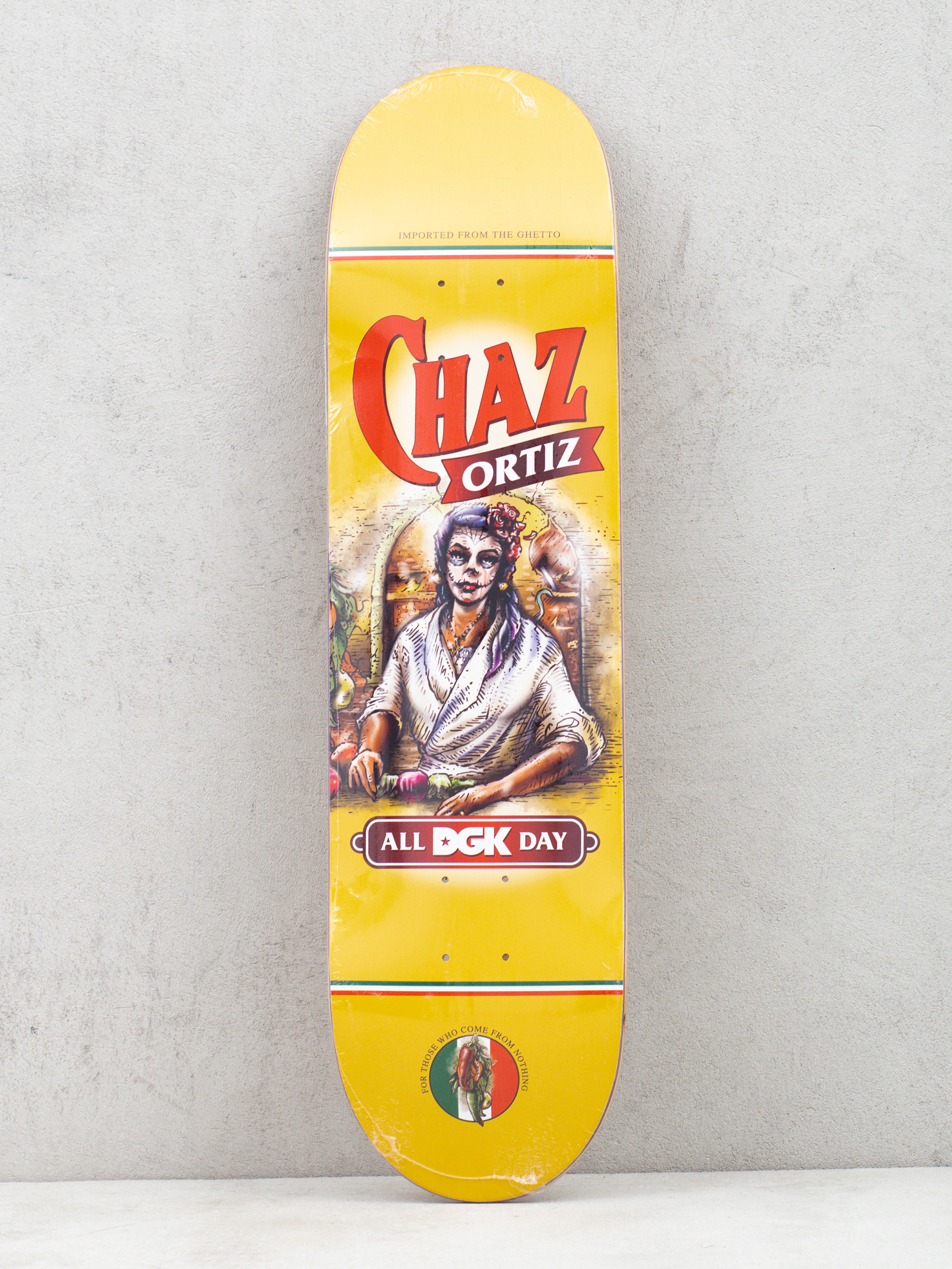 DGK Chaz Ortiz Market Gördeszka lap (yellow)