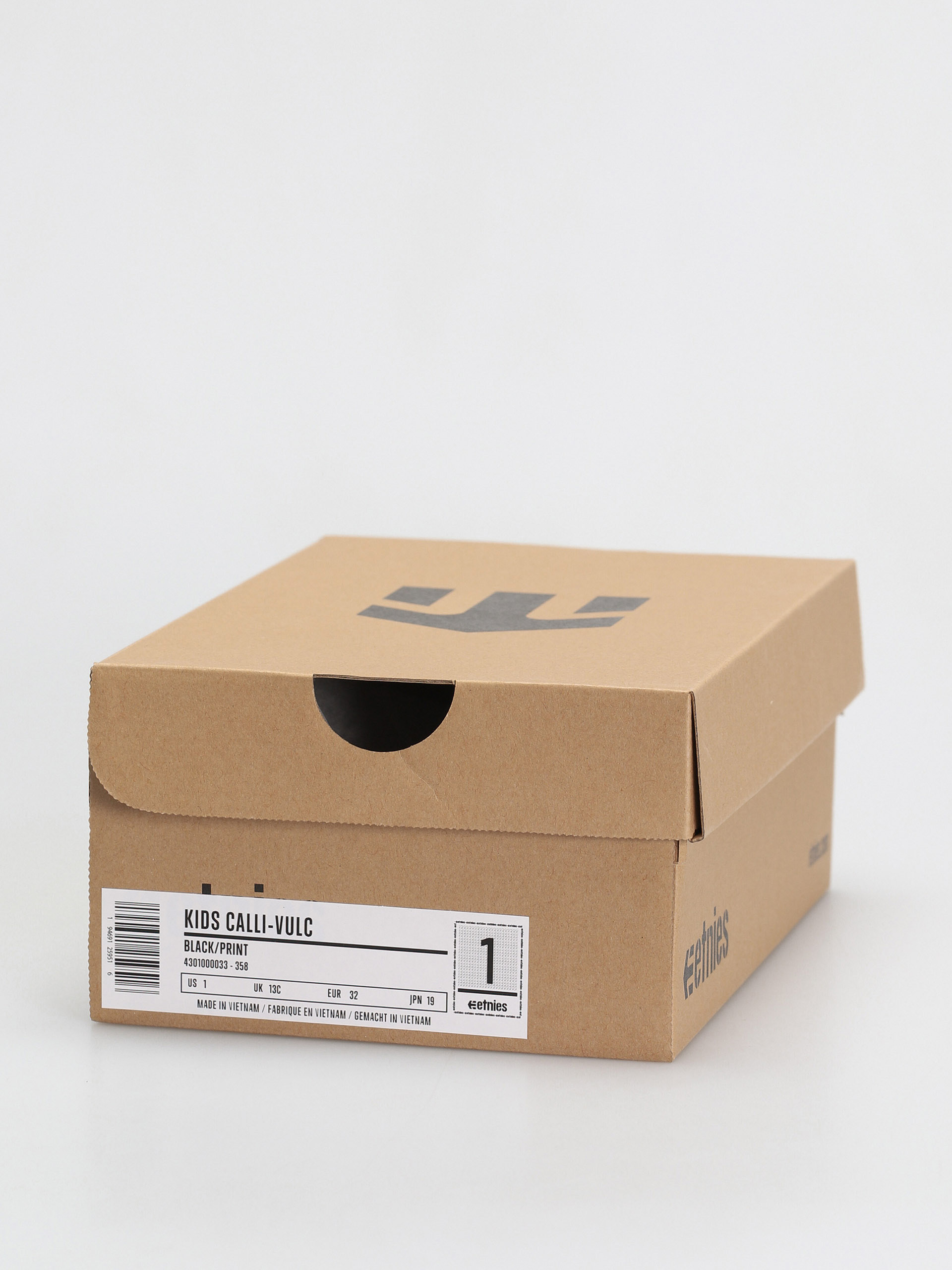 Etnies Kids Calli Vulc JR Cipők (black/print)