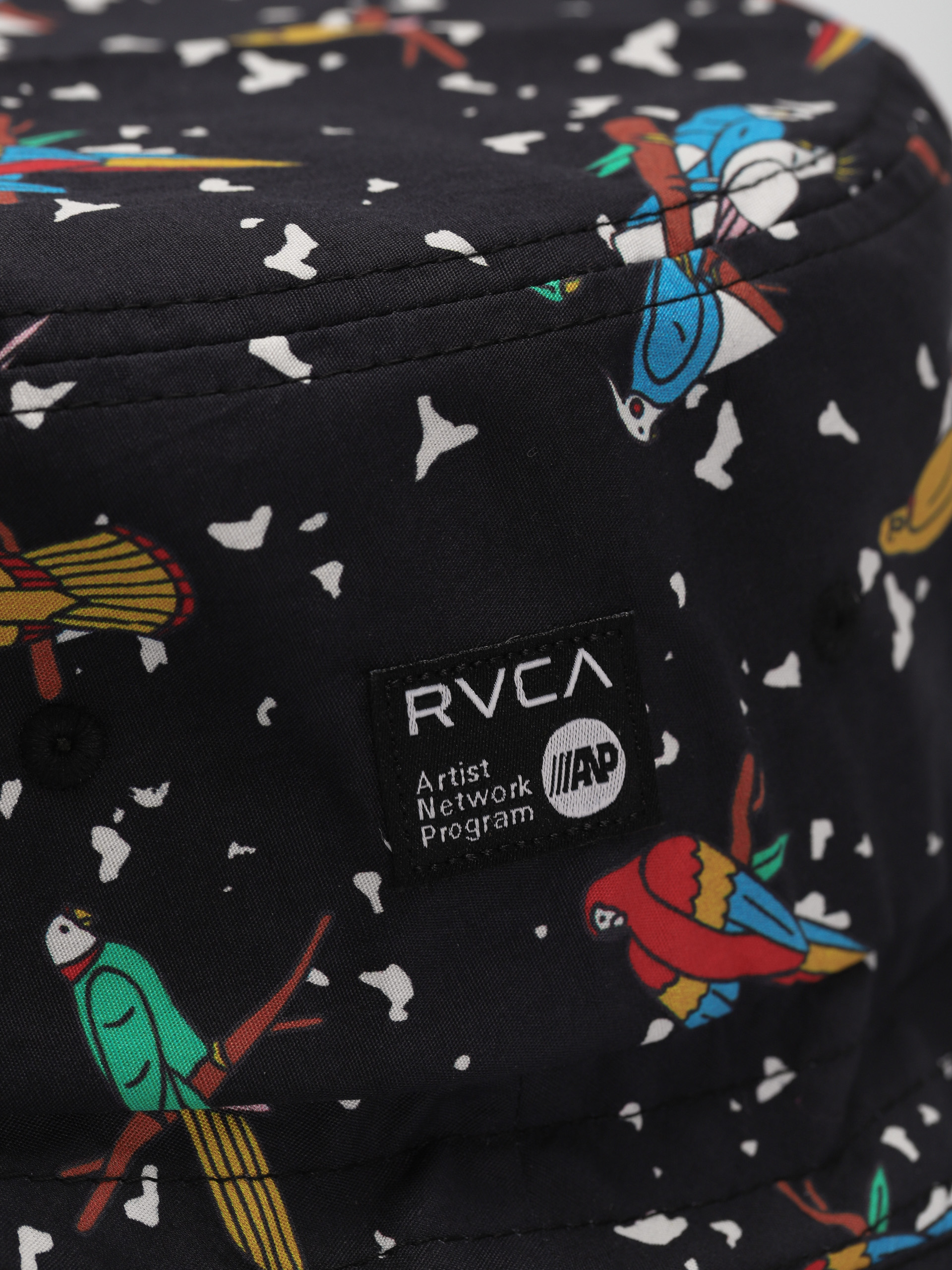 RVCA Lp X Klw Bucket Kalap (black)