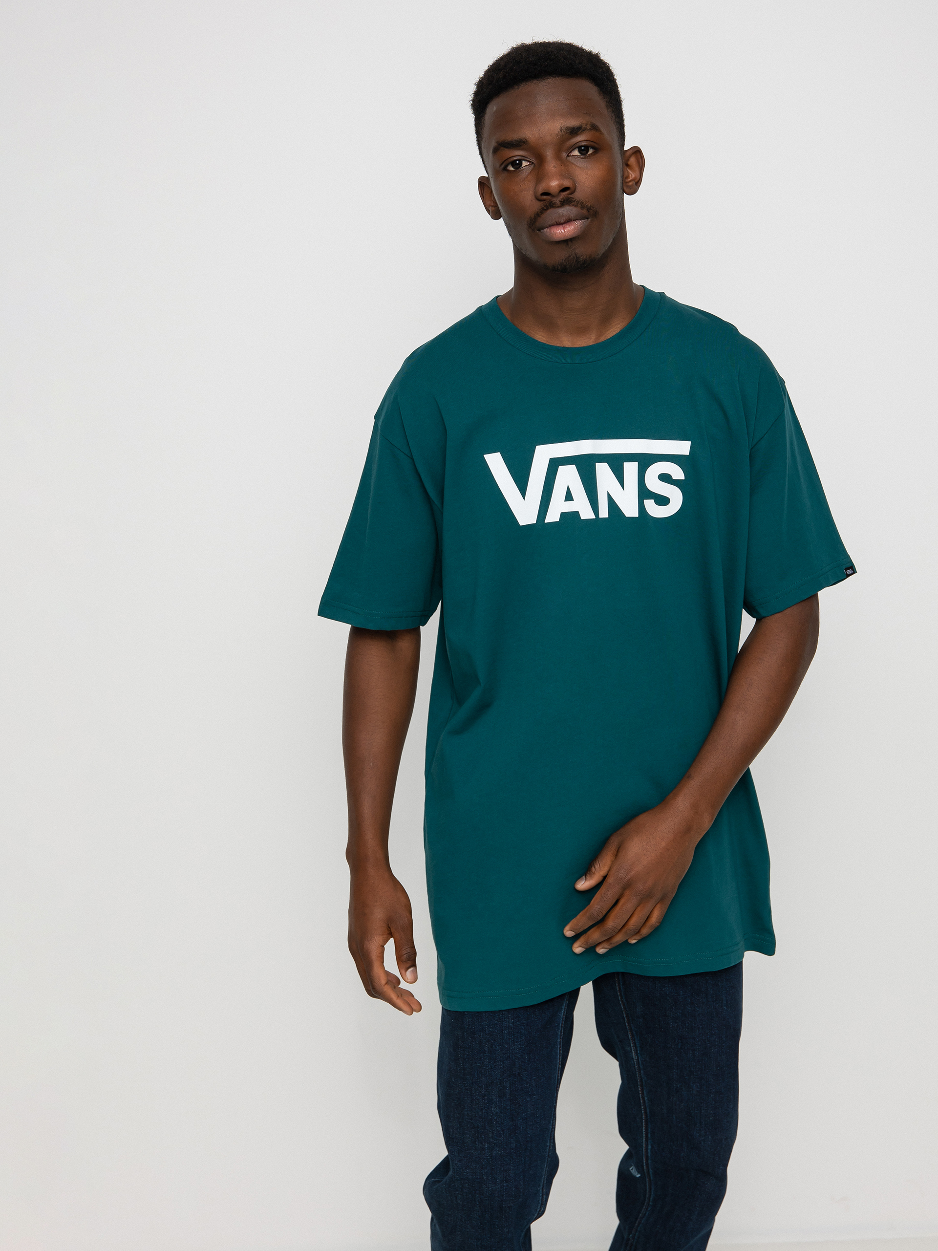 Teal and white on sale vans