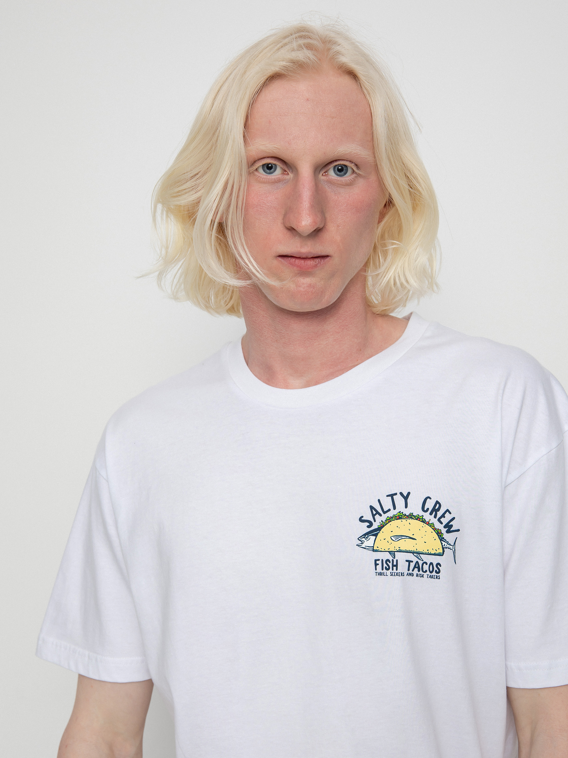 Salty Crew Baja Fresh póló (white)