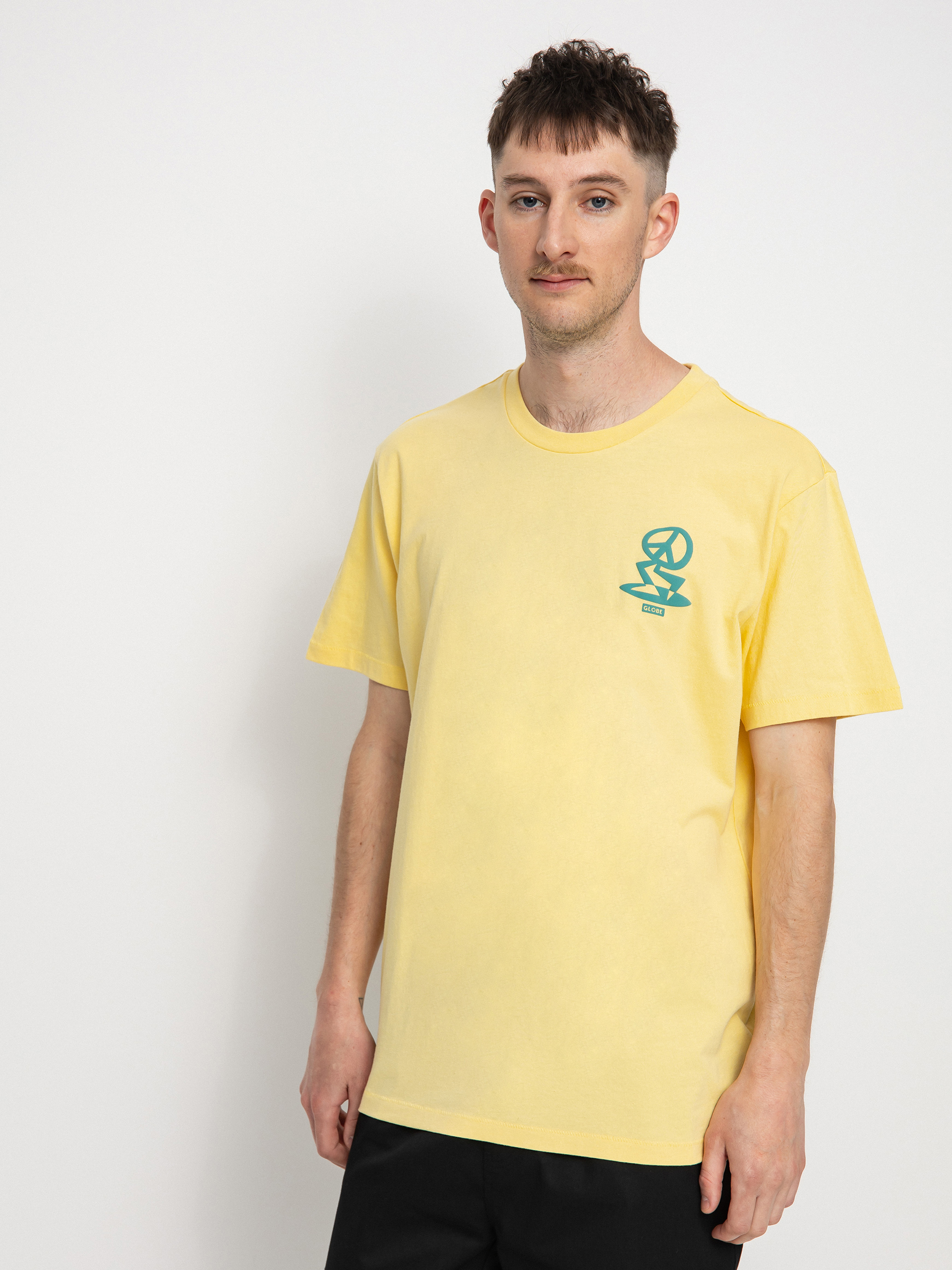 Globe Peace Man póló (mellow)