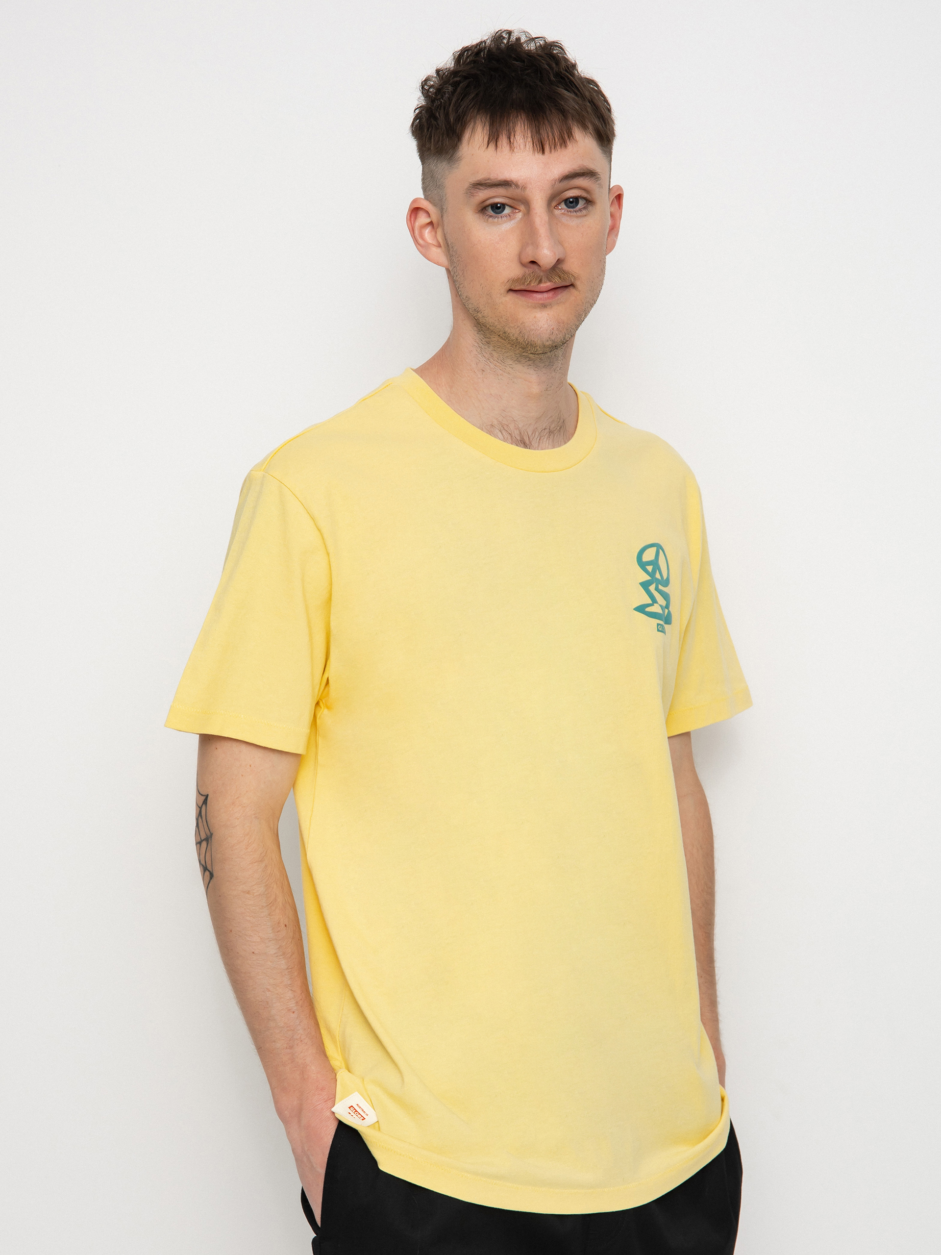 Globe Peace Man póló (mellow)