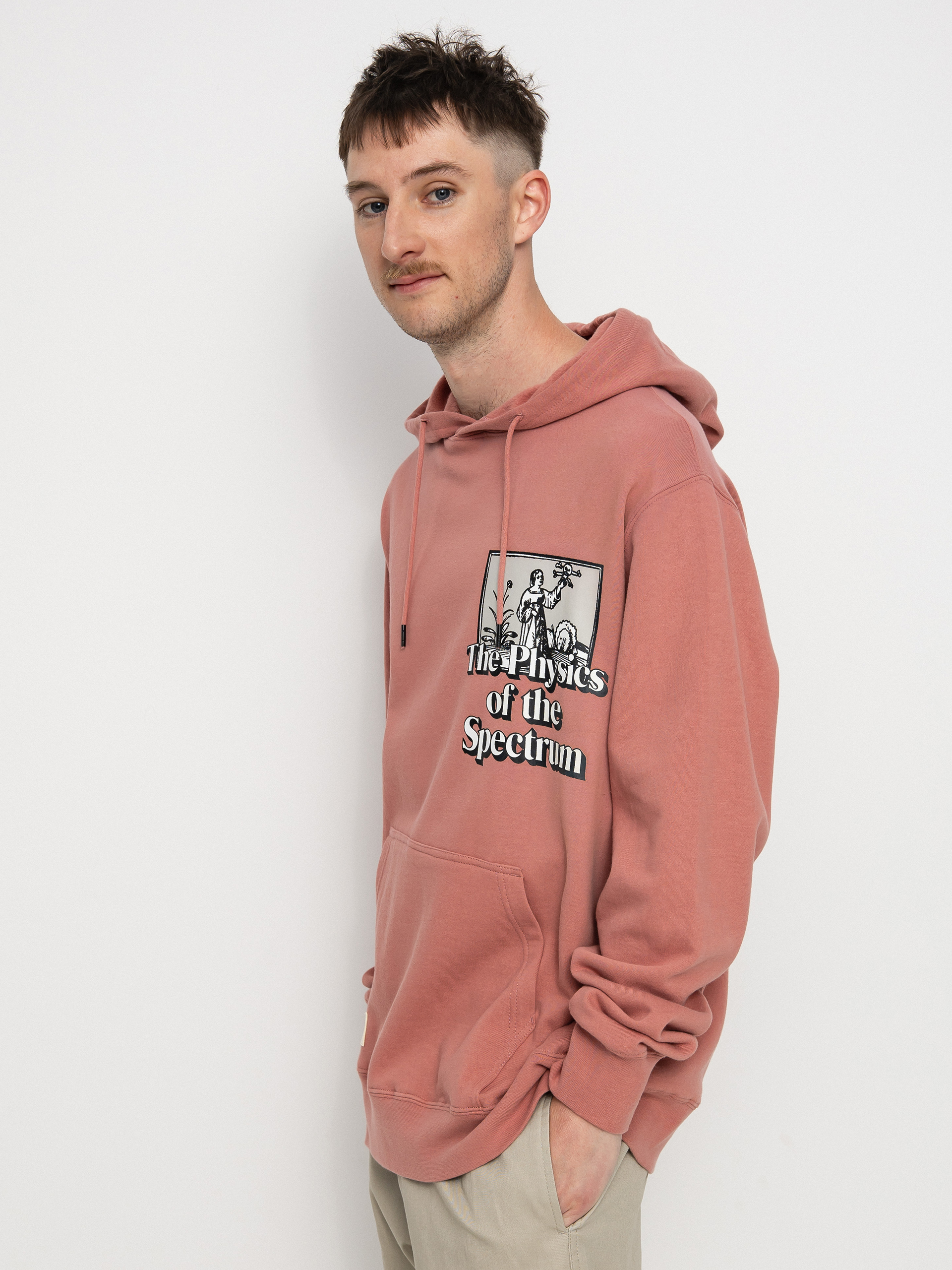 Globe The Physics HD Kapucnis pulóver (red smoke)