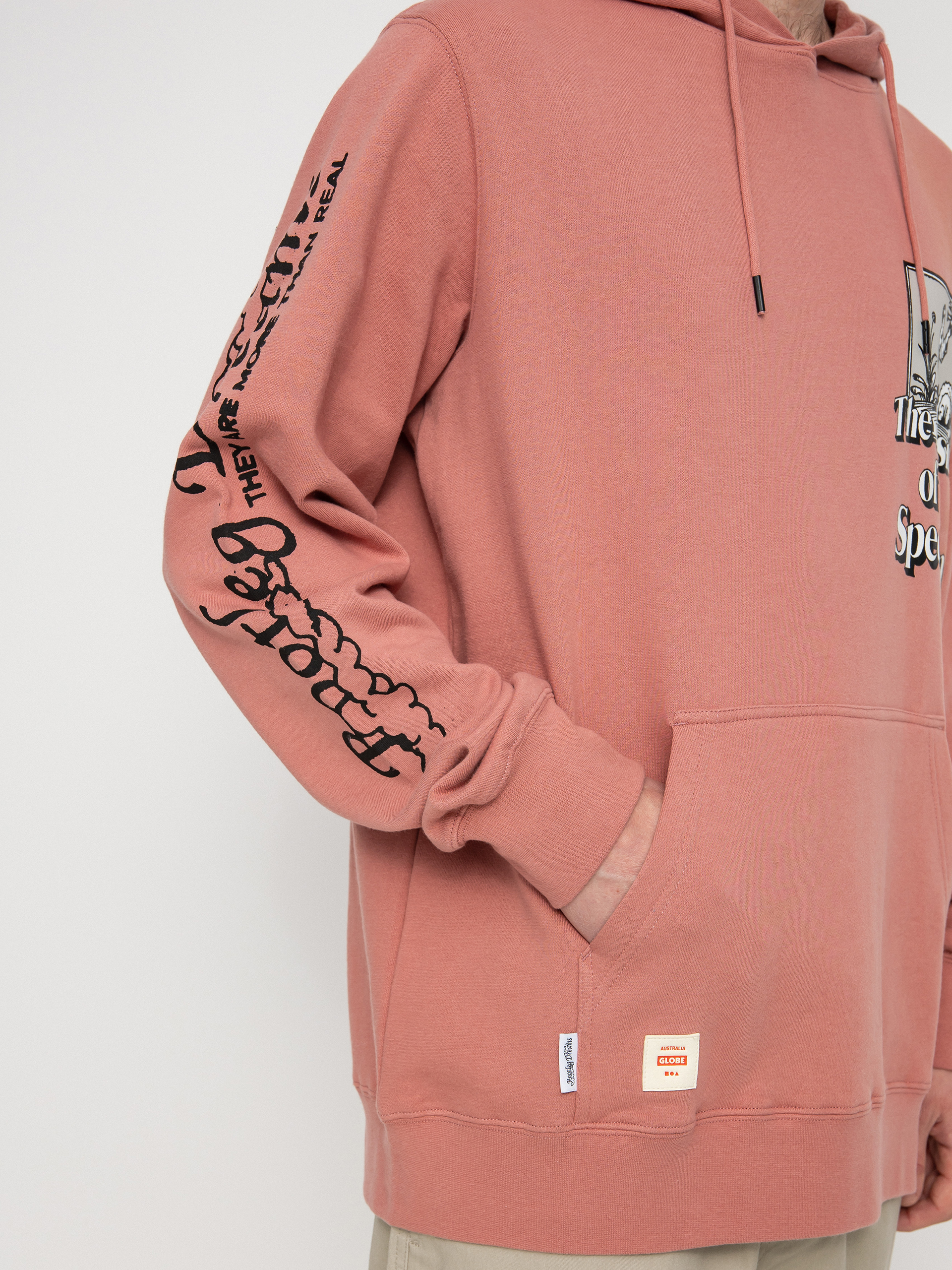 Globe The Physics HD Kapucnis pulóver (red smoke)