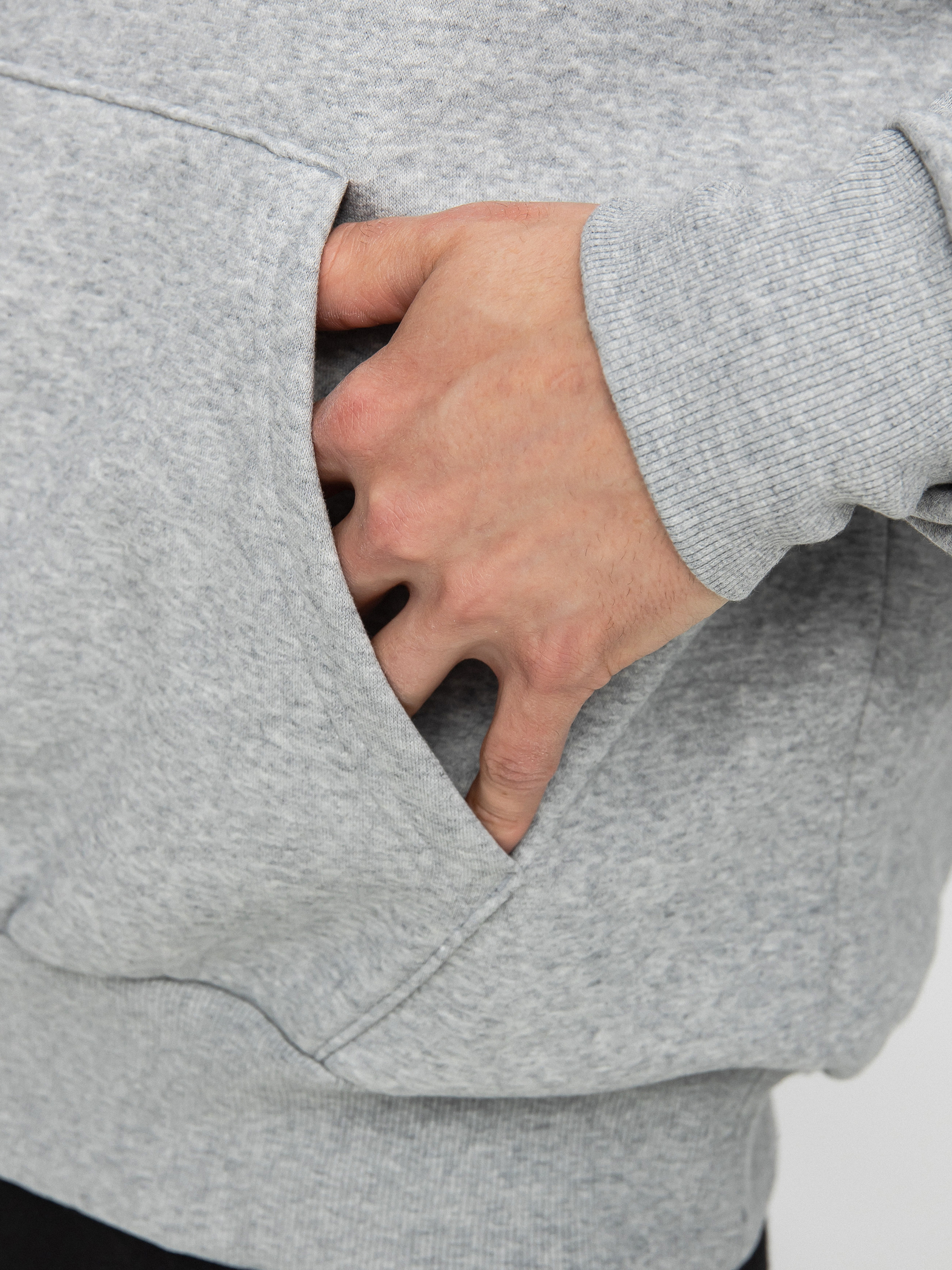 adidas 4.0 Logo HD Kapucnis pulóver (mgreyh/black)