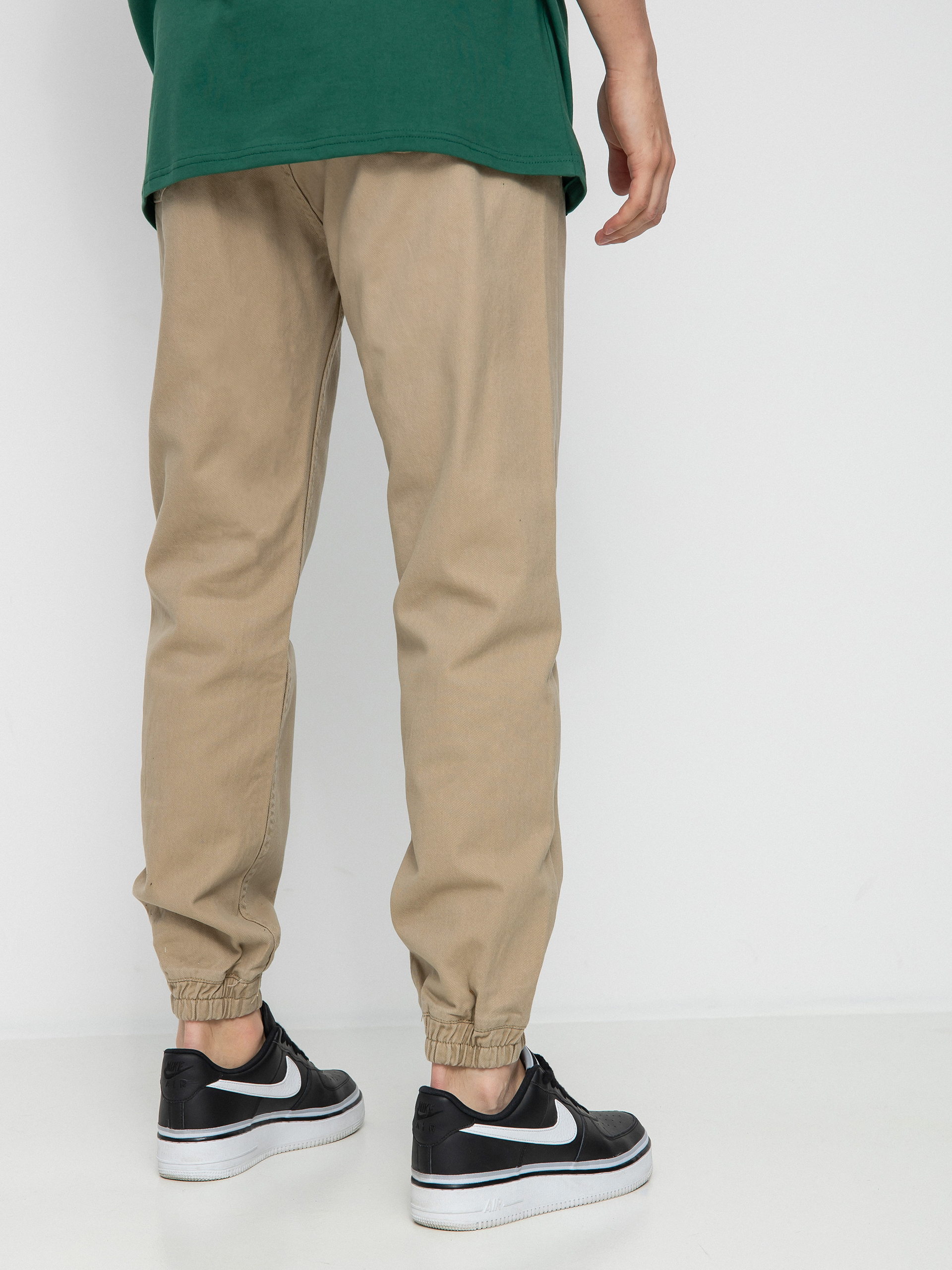 MassDnm Signature Joggers Sneaker Fit Kisnadrág (beige)