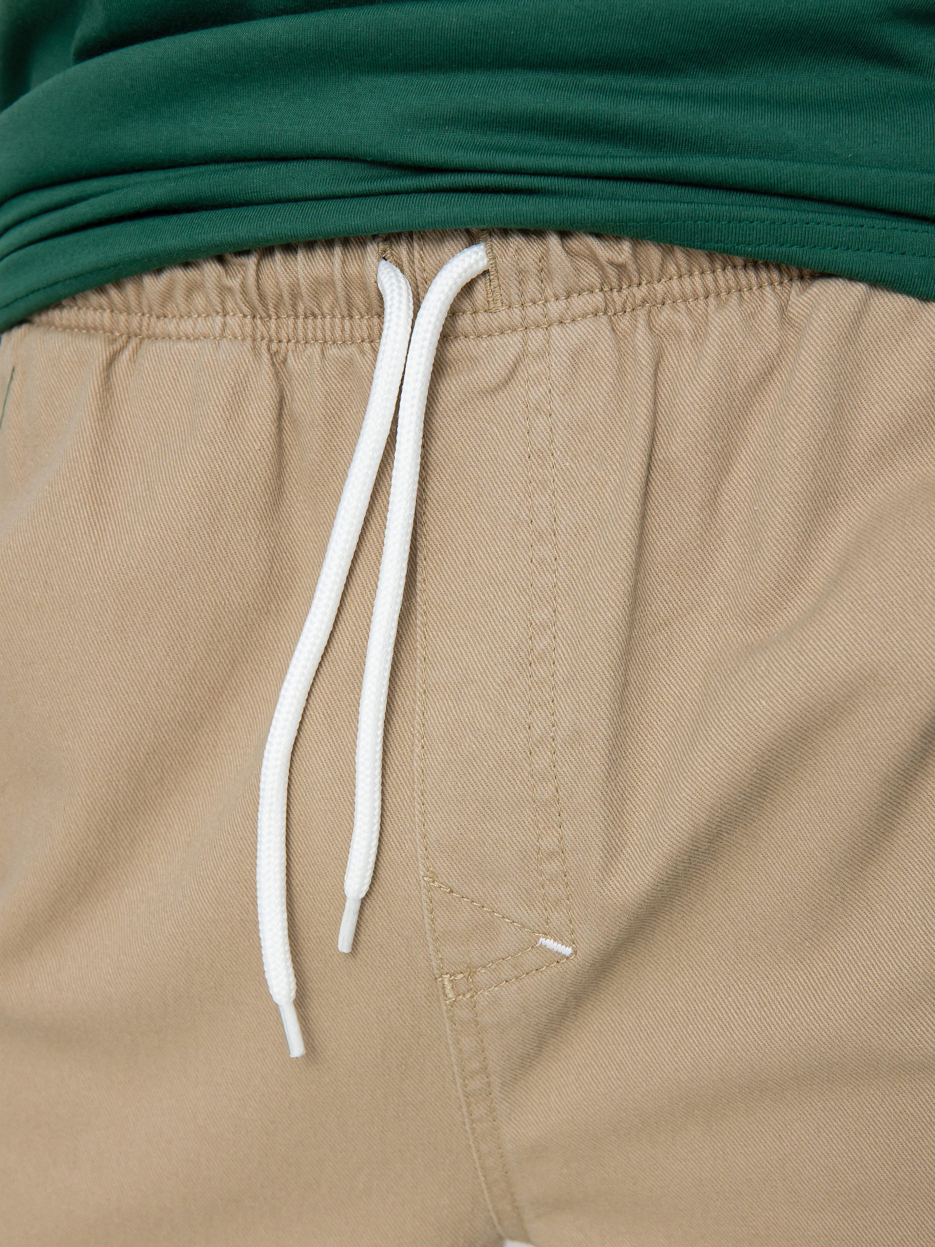 MassDnm Signature Joggers Sneaker Fit Kisnadrág (beige)