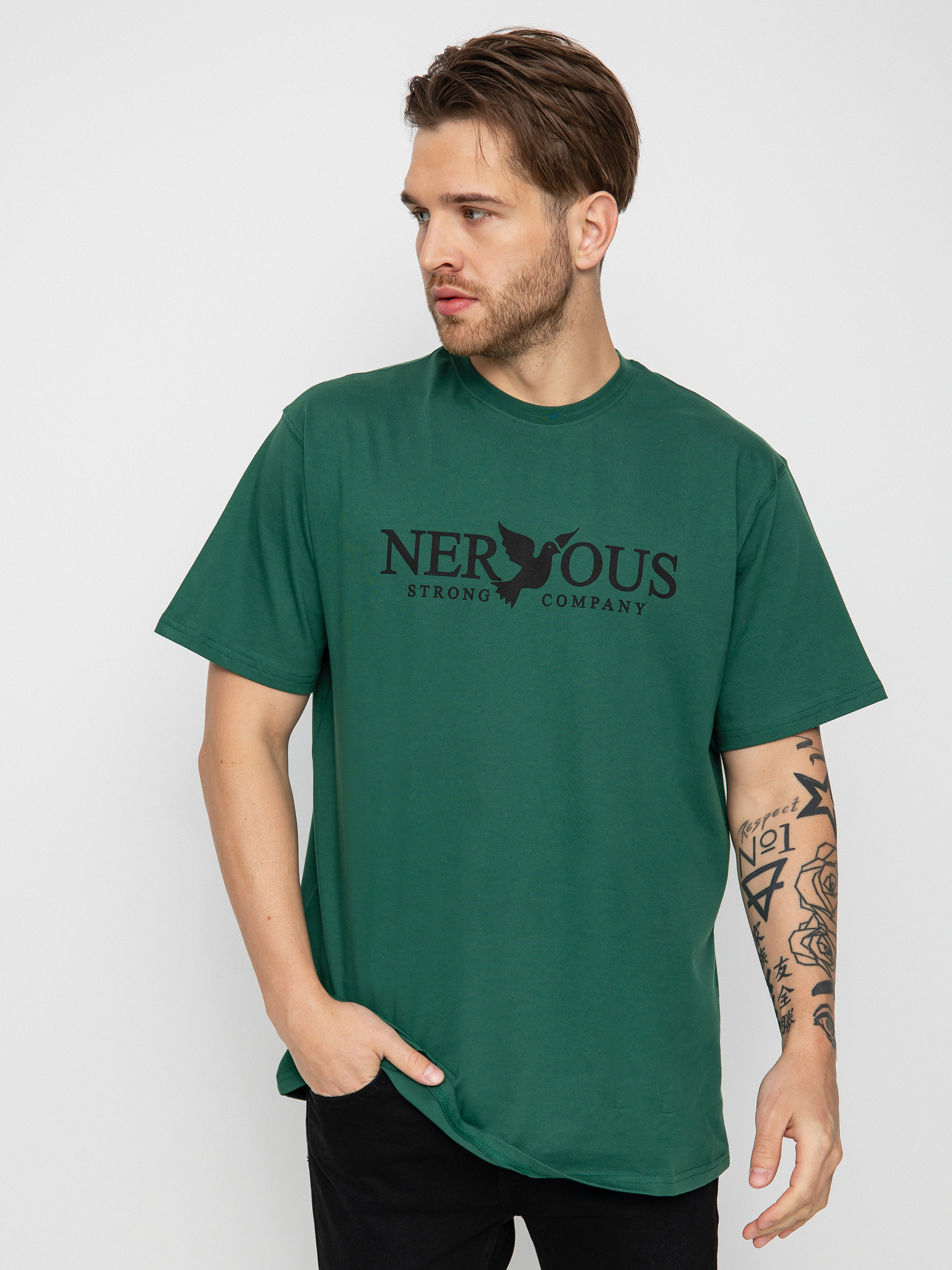 Nervous Classic Ujjatlan felső (green)
