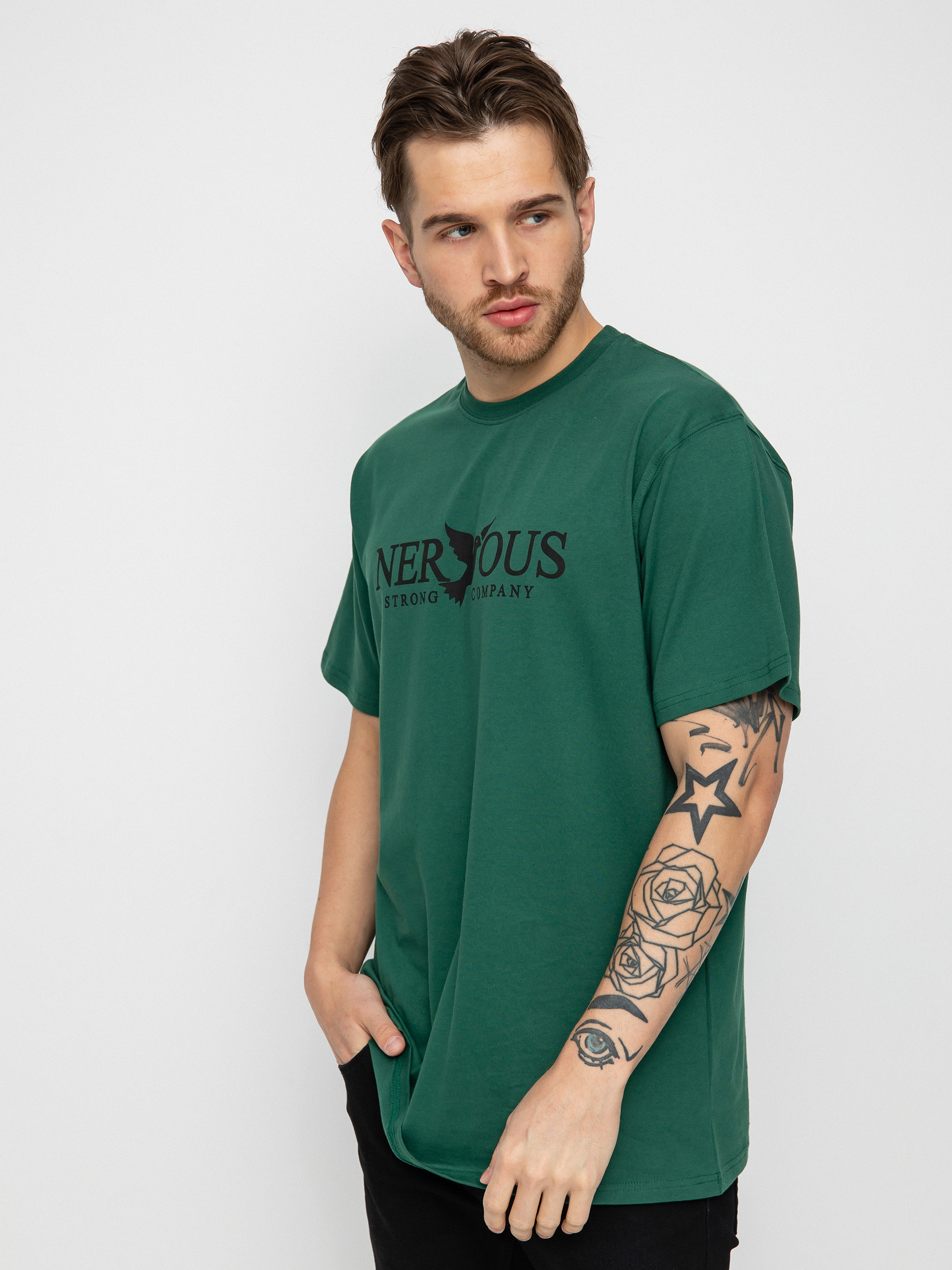 Nervous Classic Ujjatlan felső (green)