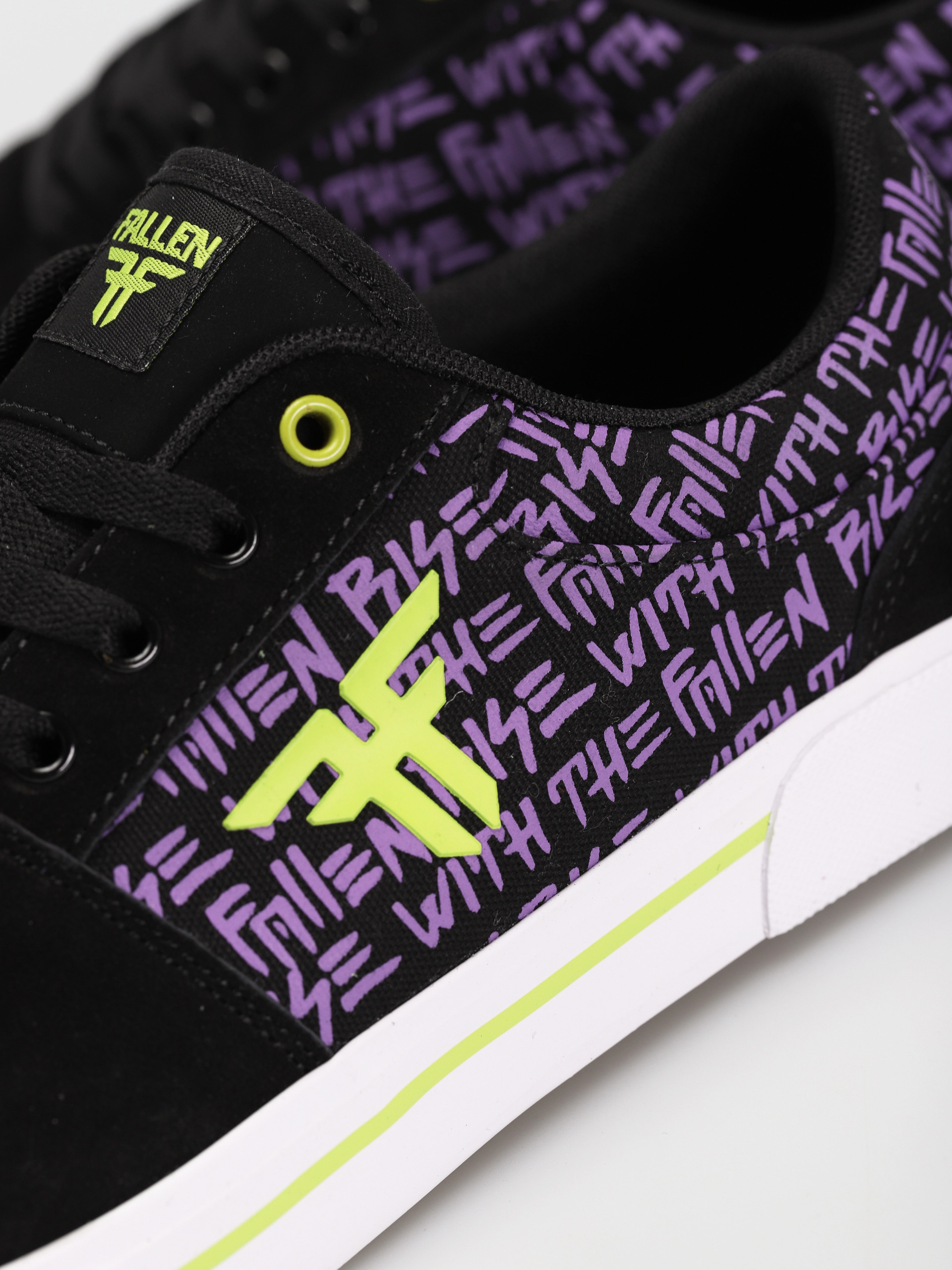 Fallen Patriot Vulc Cipők (rwtf black/plum/lime)
