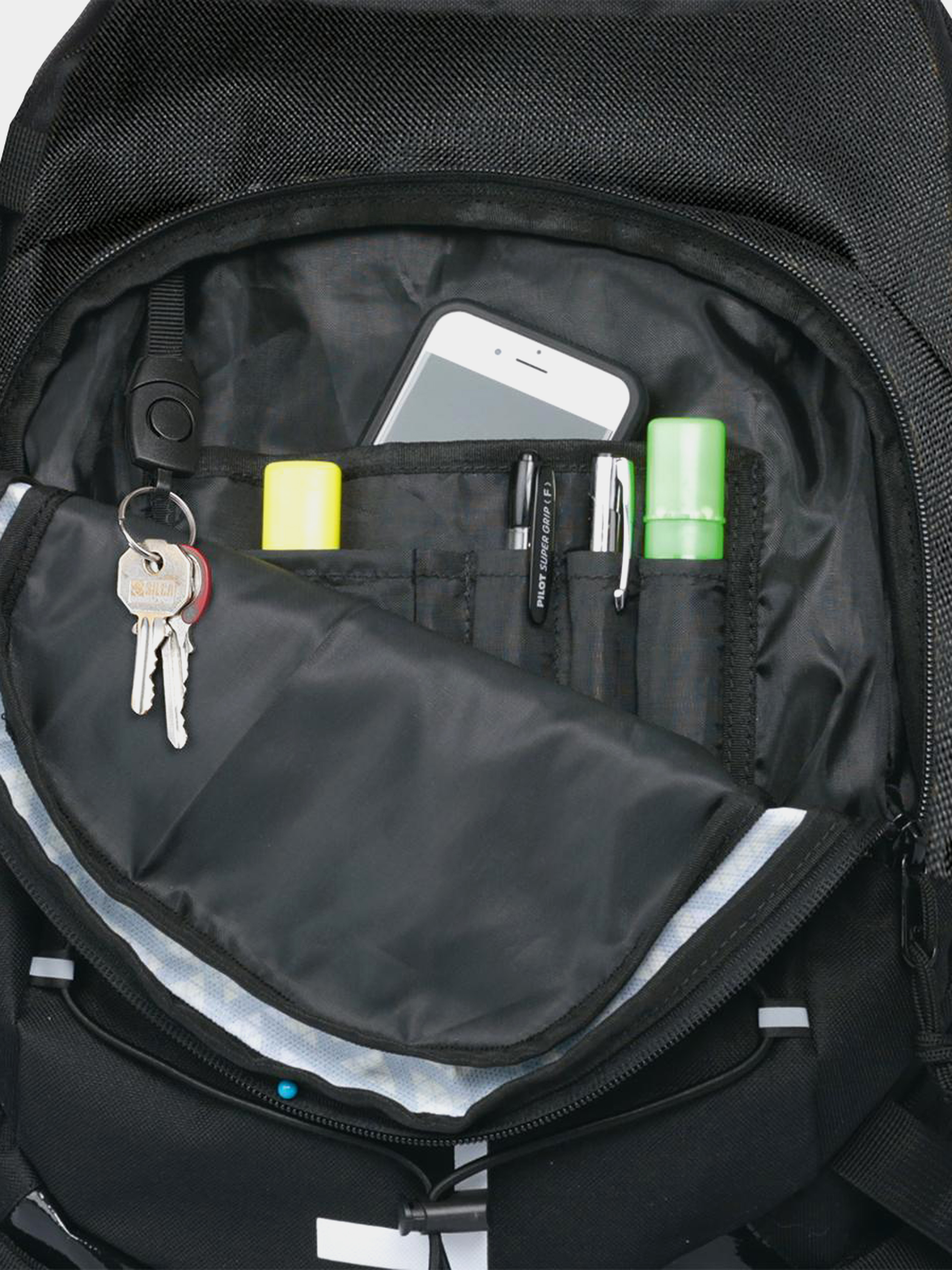 Level Freeride Skull Hátizsák (black)