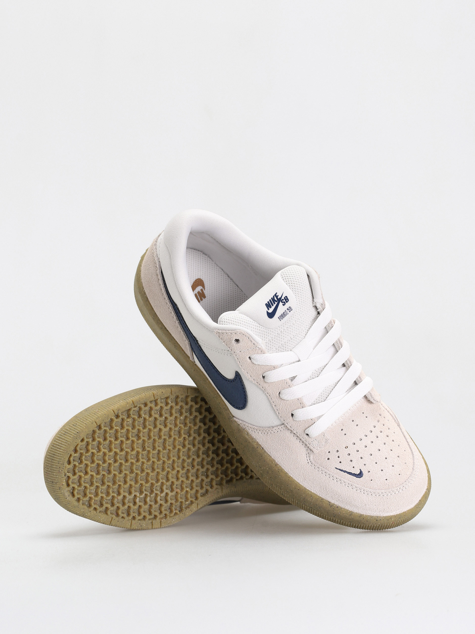 Nike SB Force 58 Cipők (white/navy white gum light brown)