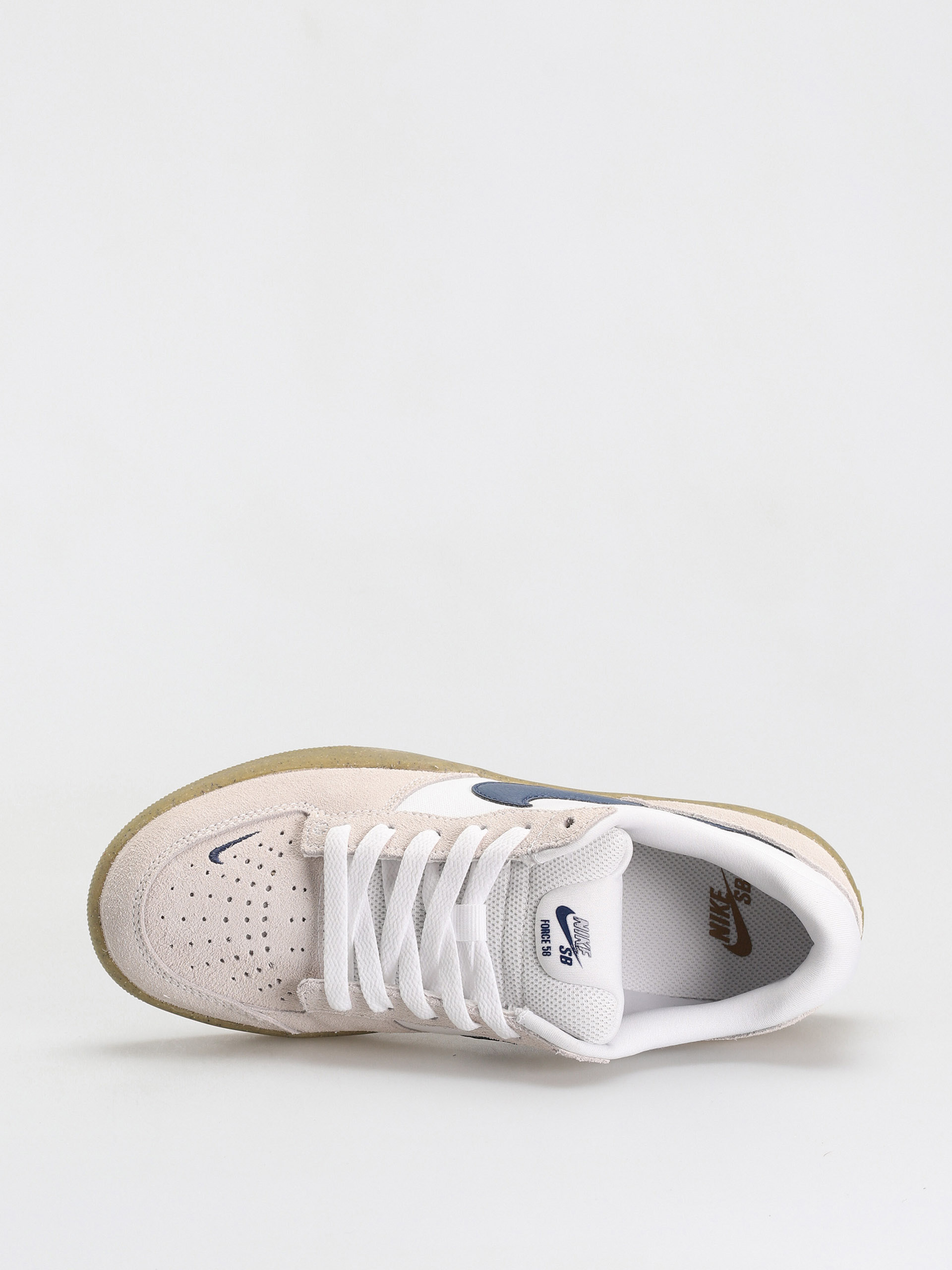 Nike SB Force 58 Cipők (white/navy white gum light brown)