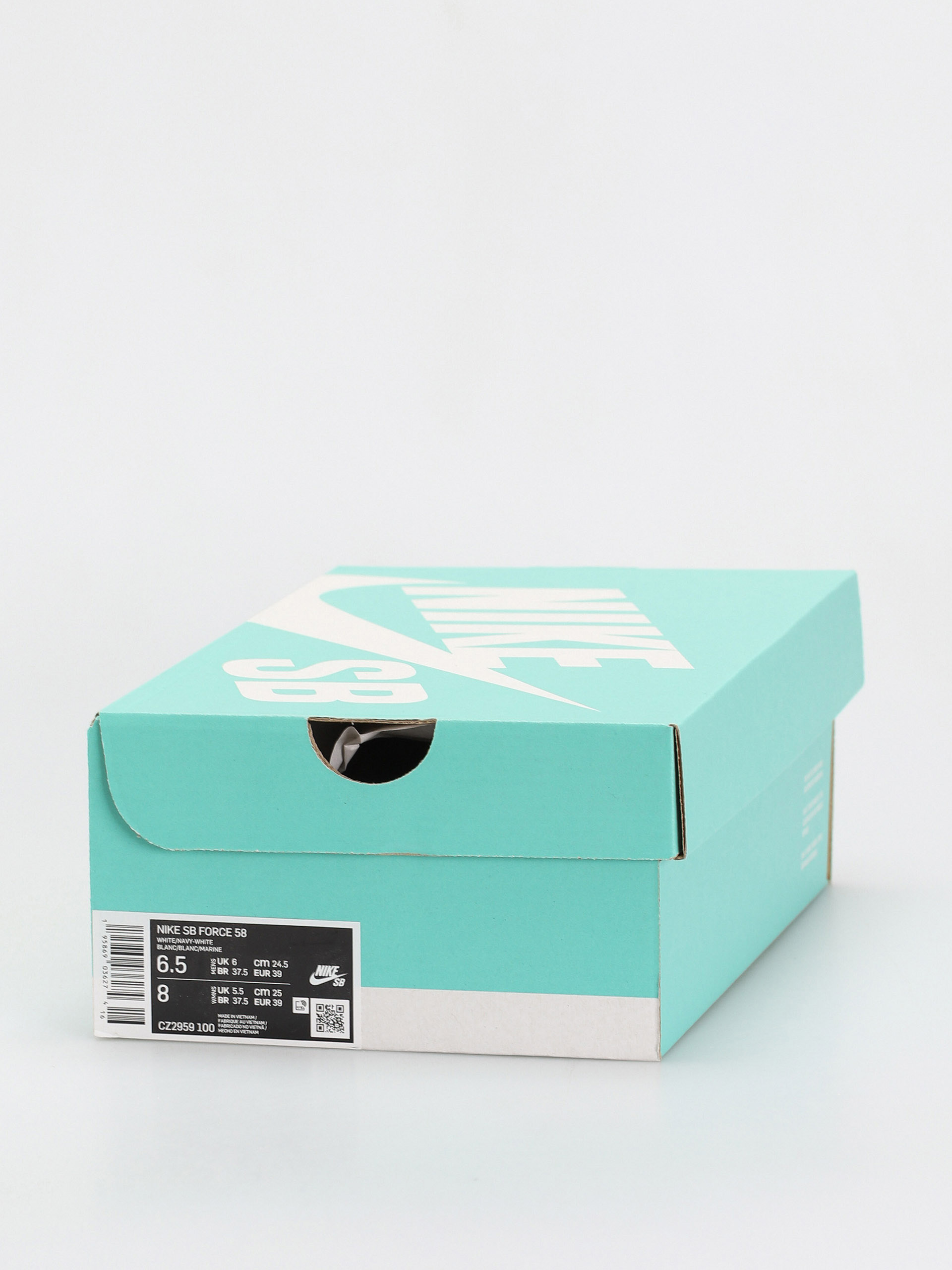 Nike SB Force 58 Cipők (white/navy white gum light brown)