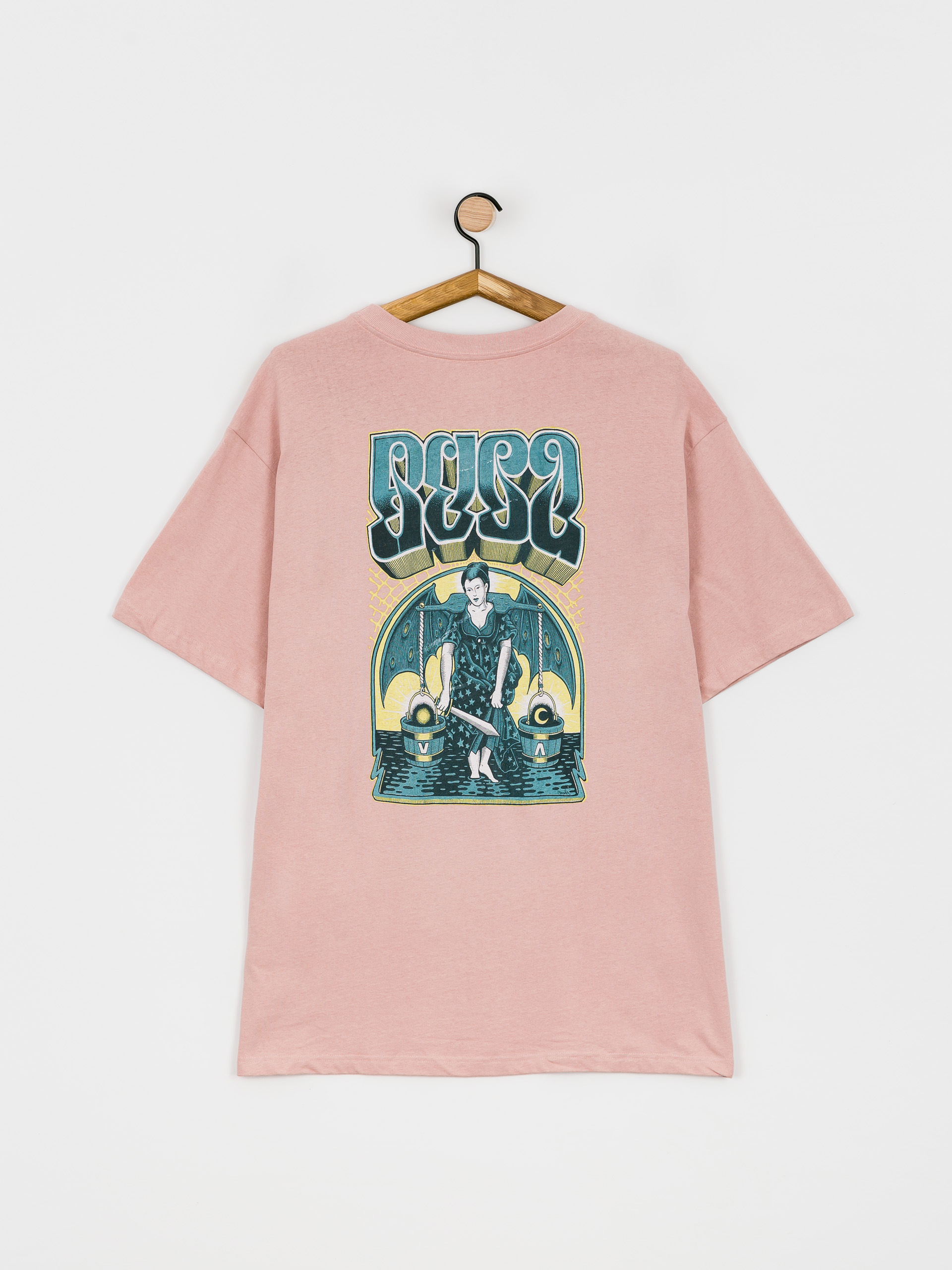 RVCA Adrestia póló (pale mauve)