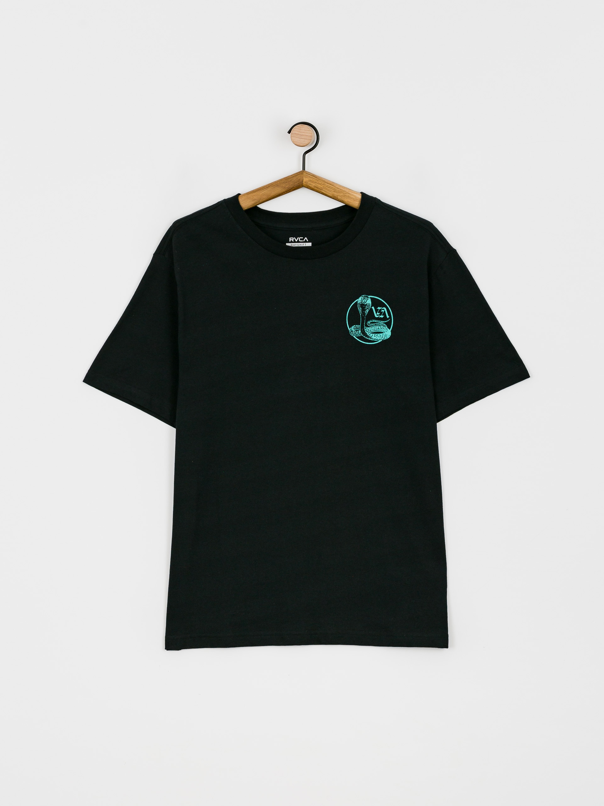 RVCA Cobra University póló (black)