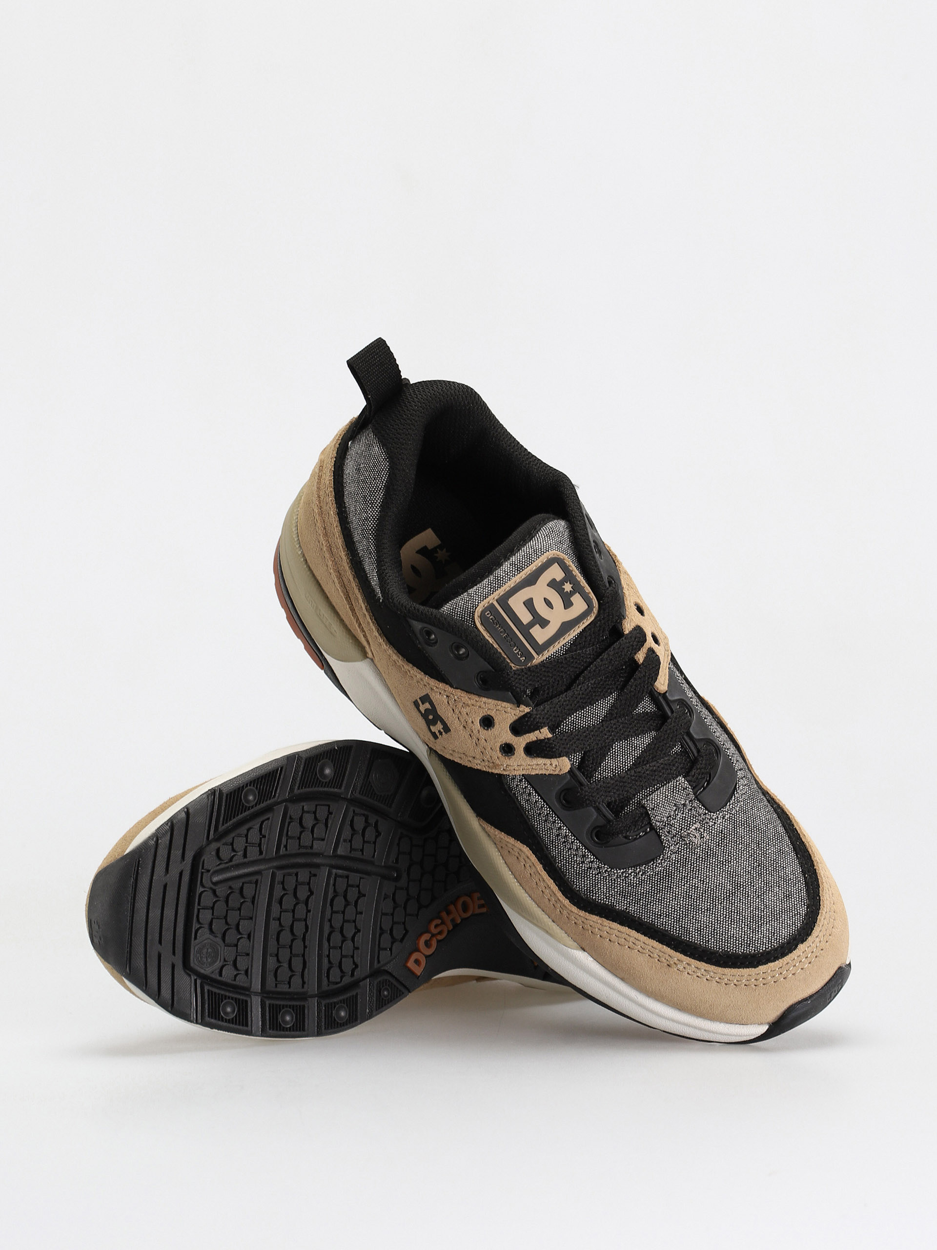 DC E Tribeka Se Cipők (black/tan)