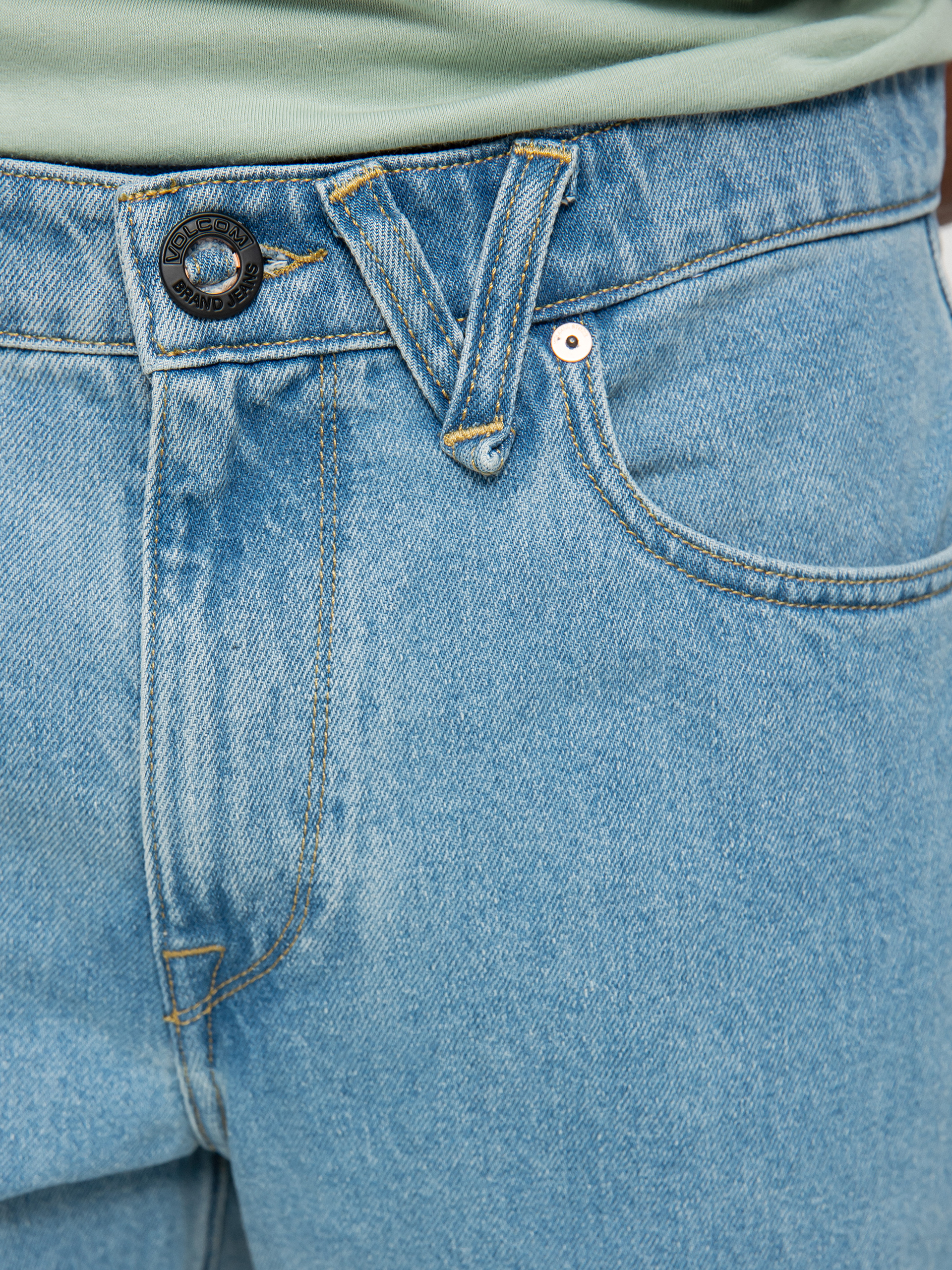 Volcom Modown Tapered Denim Kisnadrág (blue)