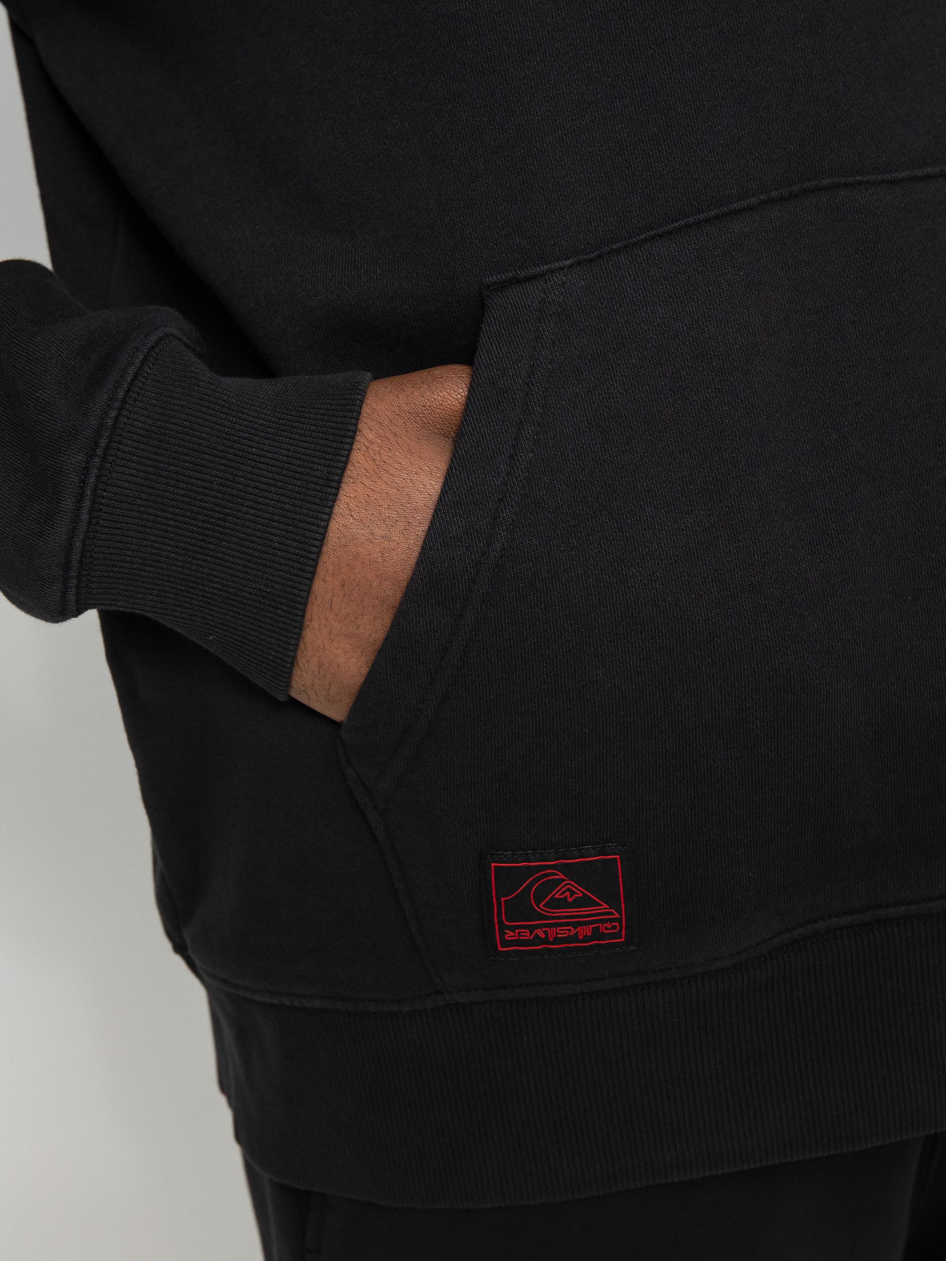 Quiksilver X Stranger Things Official Logo HD Kapucnis pulóver (black)