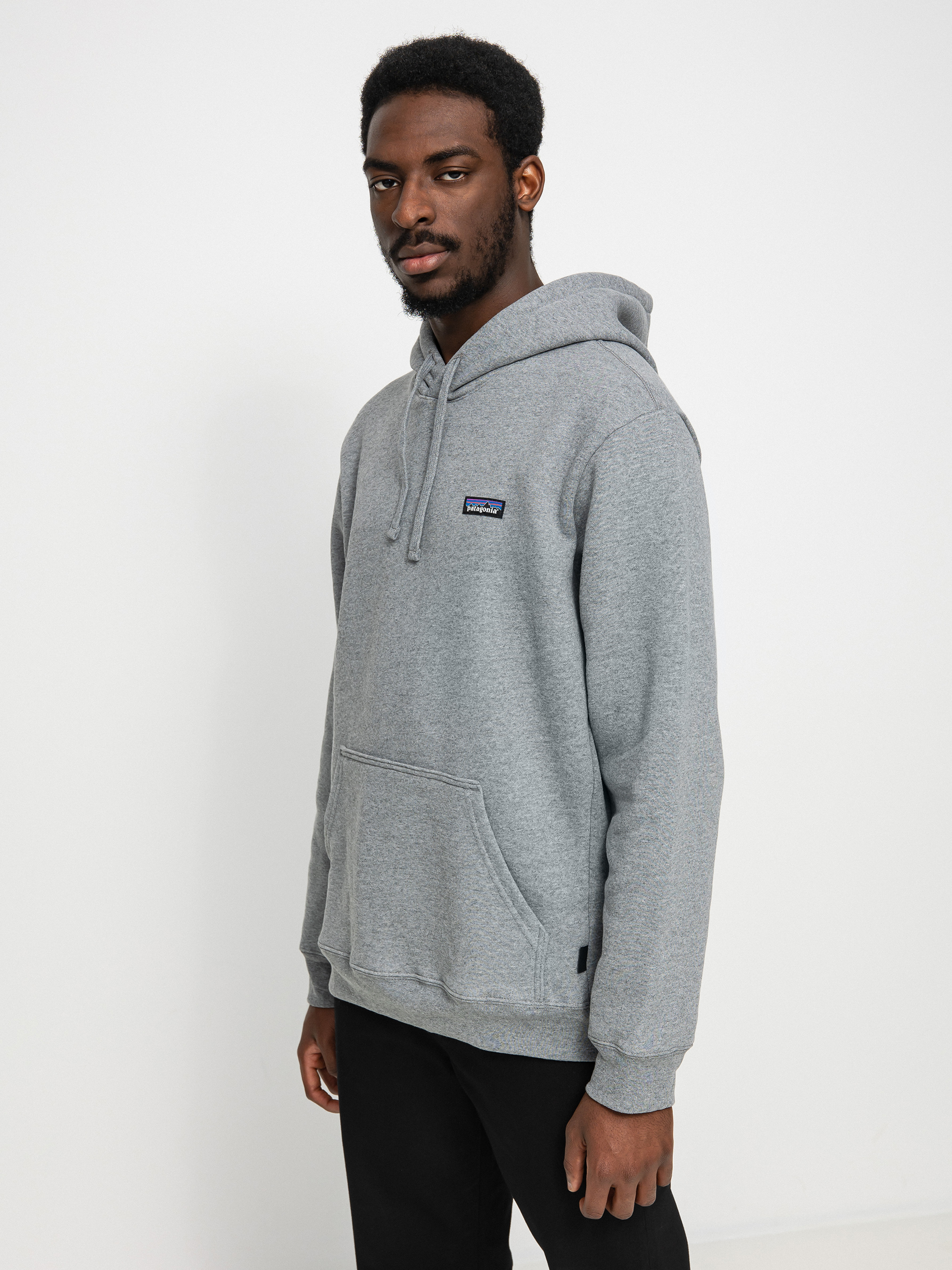 Patagonia Label Uprisal HD Kapucnis pulóver (gravel heather)