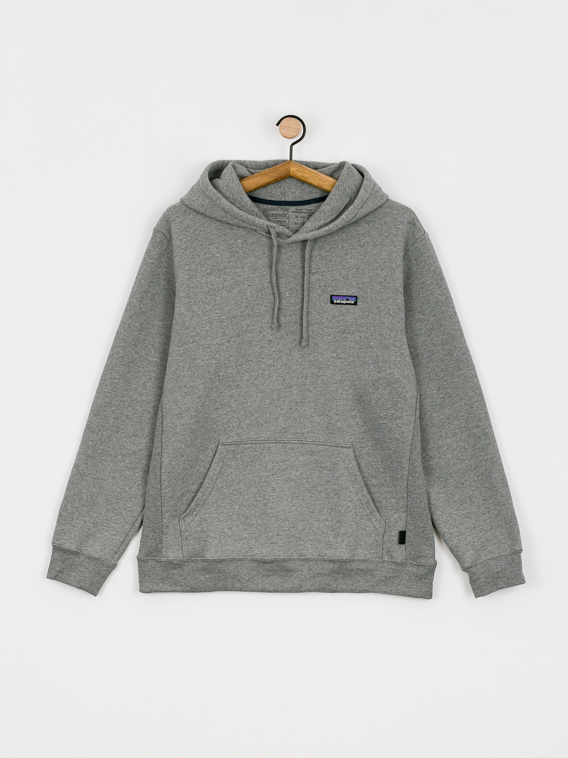 Patagonia Label Uprisal HD Kapucnis pulóver (gravel heather)